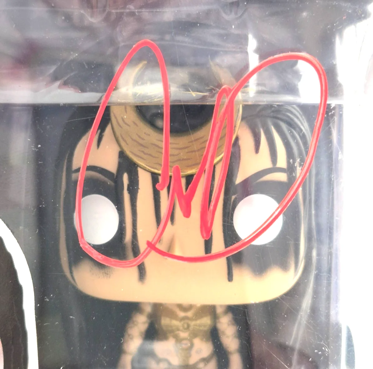 CARA DELVIGNE — CARA DElLEVINGE SIGNED AUTOGRAPHED SUICIDE SQUAD ENCHANTRESS FUNKO POP BAS COA, изображение 2