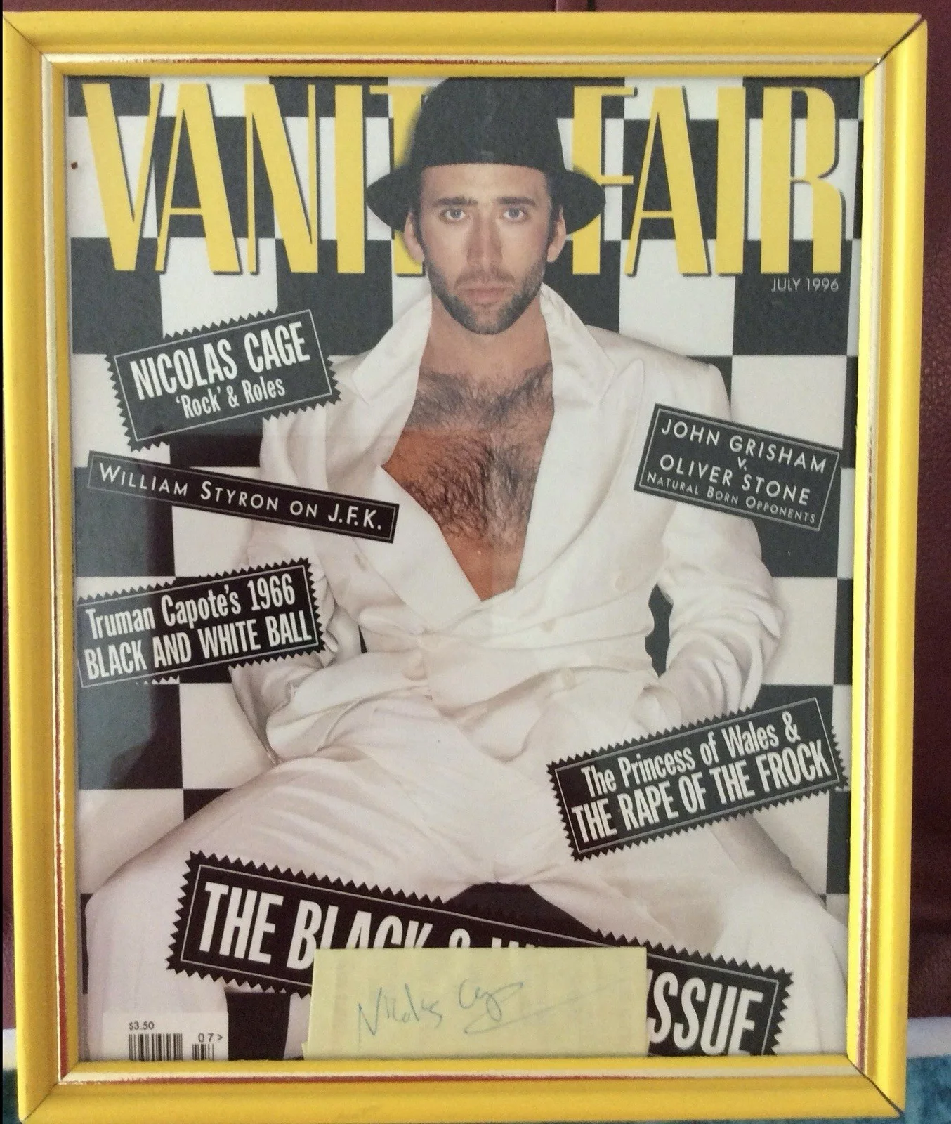 Nickolas Cage Autographed Signed, image 2