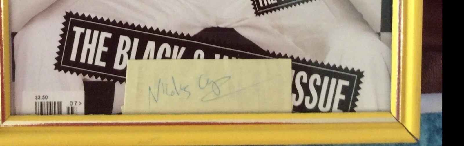 Nickolas Cage Autographed Signed, image 3