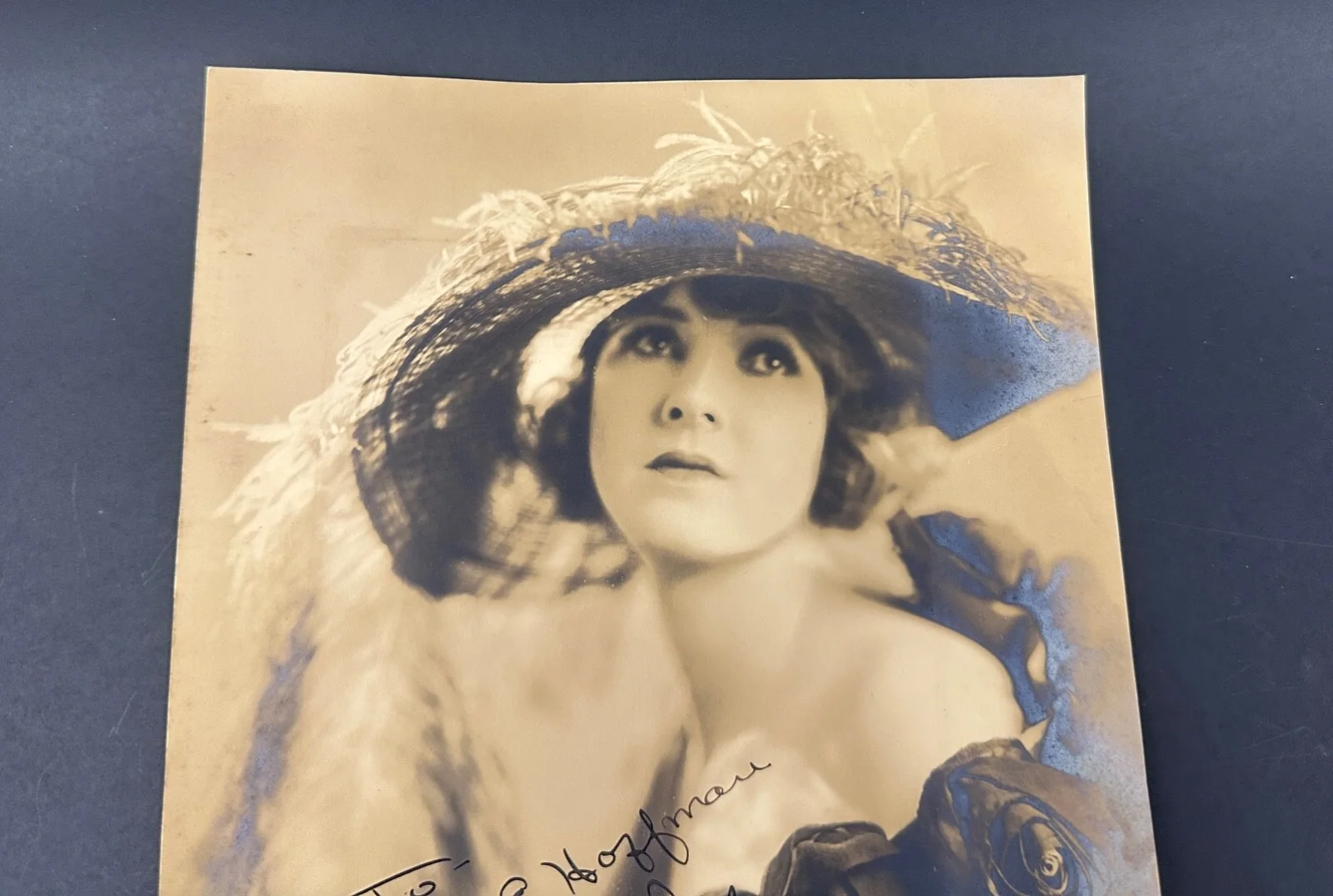 Silent Film Star Claire Windsor, Hand Autographed Black & White Photo, image 3