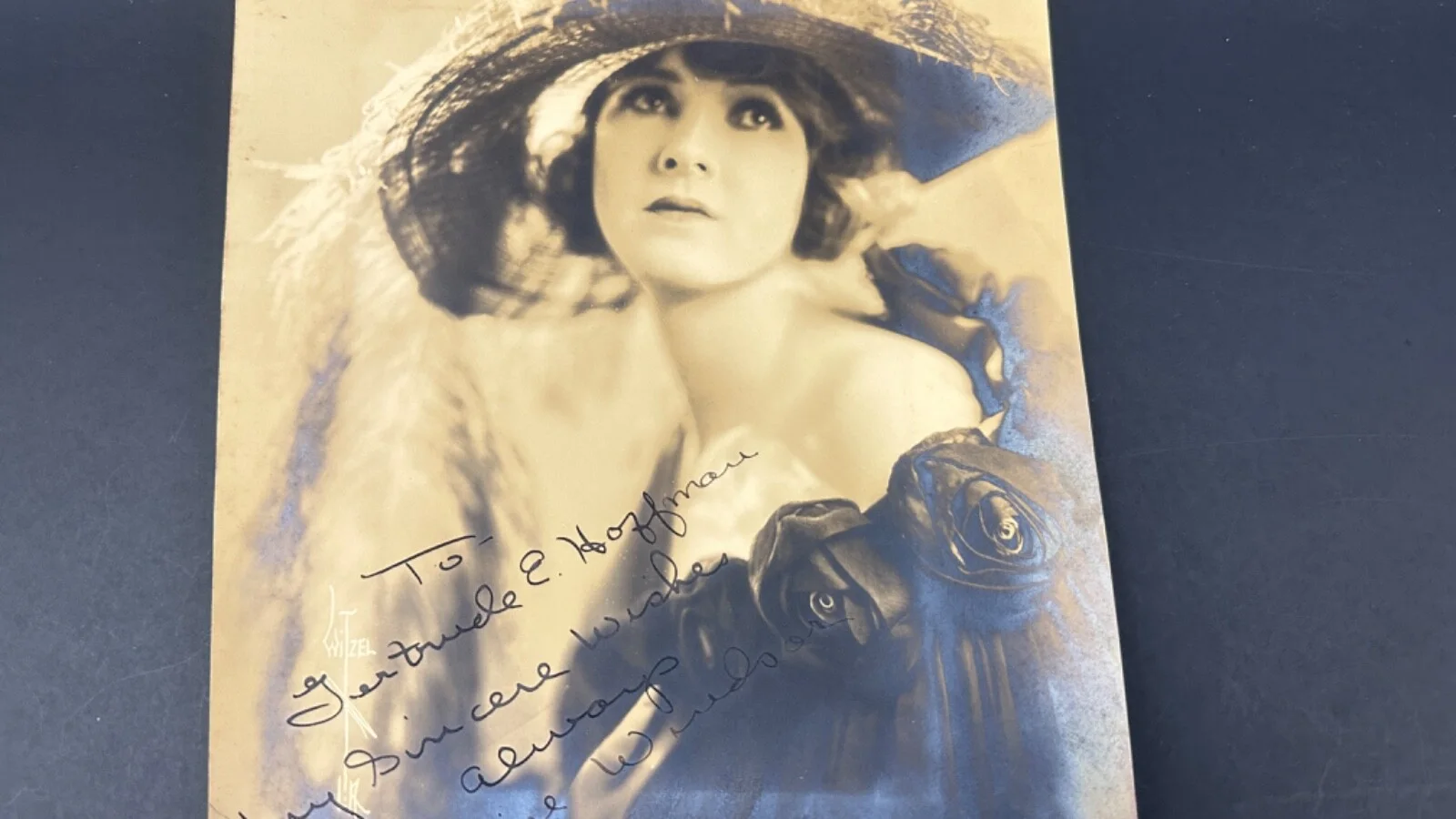Silent Film Star Claire Windsor, Hand Autographed Black & White Photo, image 4