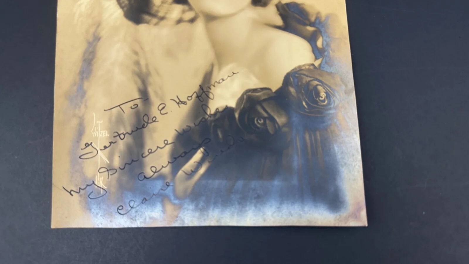 Silent Film Star Claire Windsor, Hand Autographed Black & White Photo, image 5