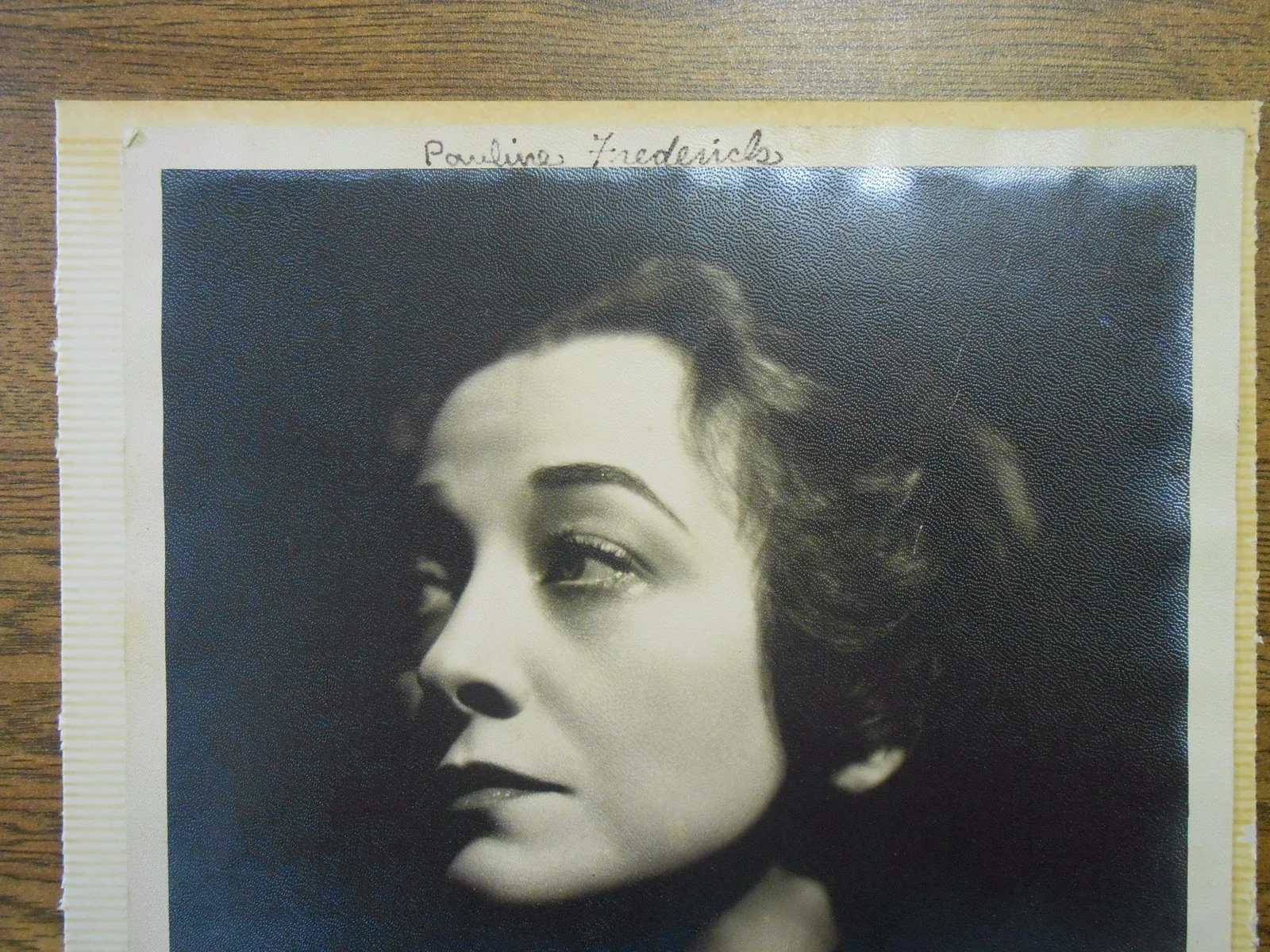Vintage Pauline Frederick 1883-1938 Actress Signed Autographed Photo, image 3