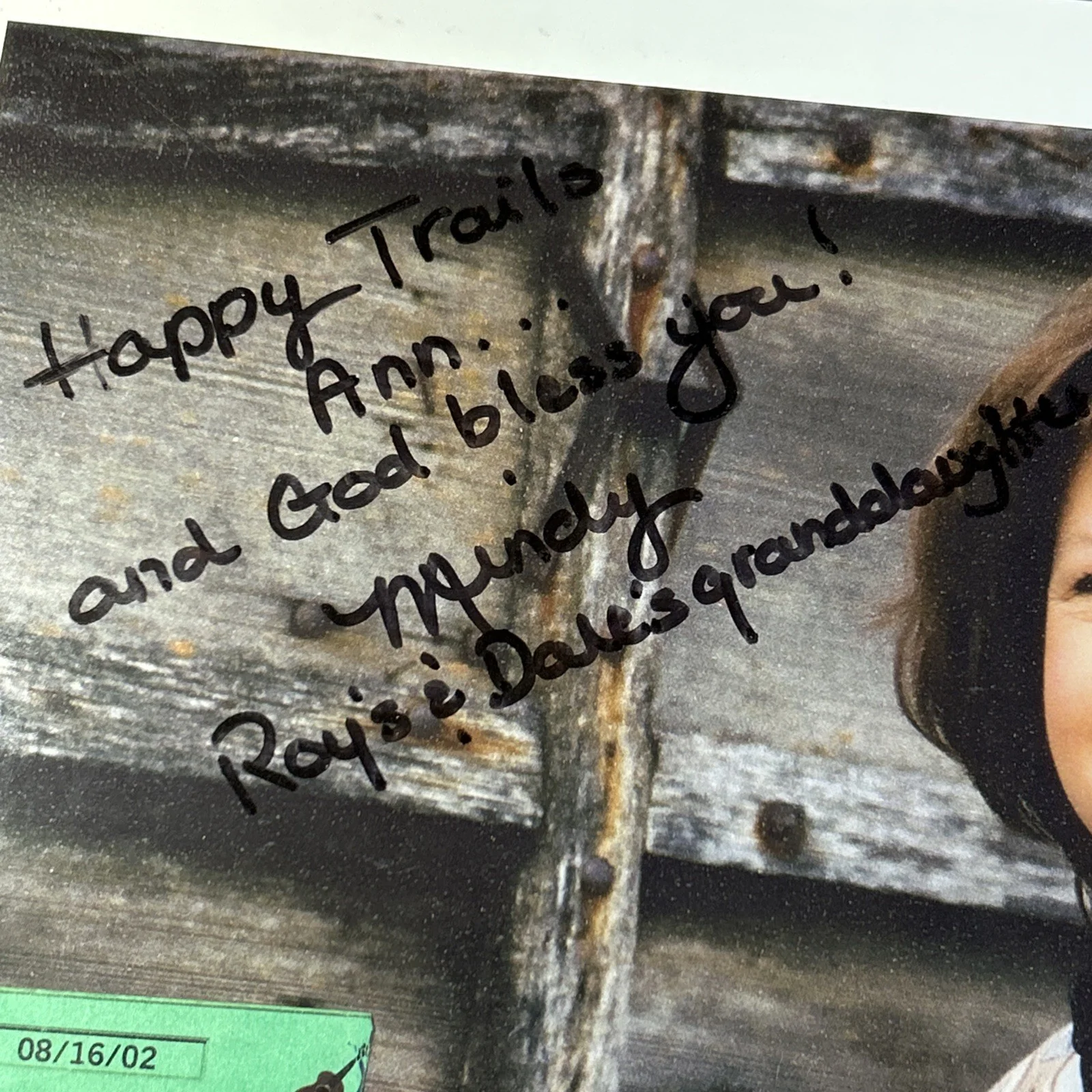 Autographed Photo Country Music 8.5”x11” Mindy Peterson Rich Hill Missouri, изображение 3