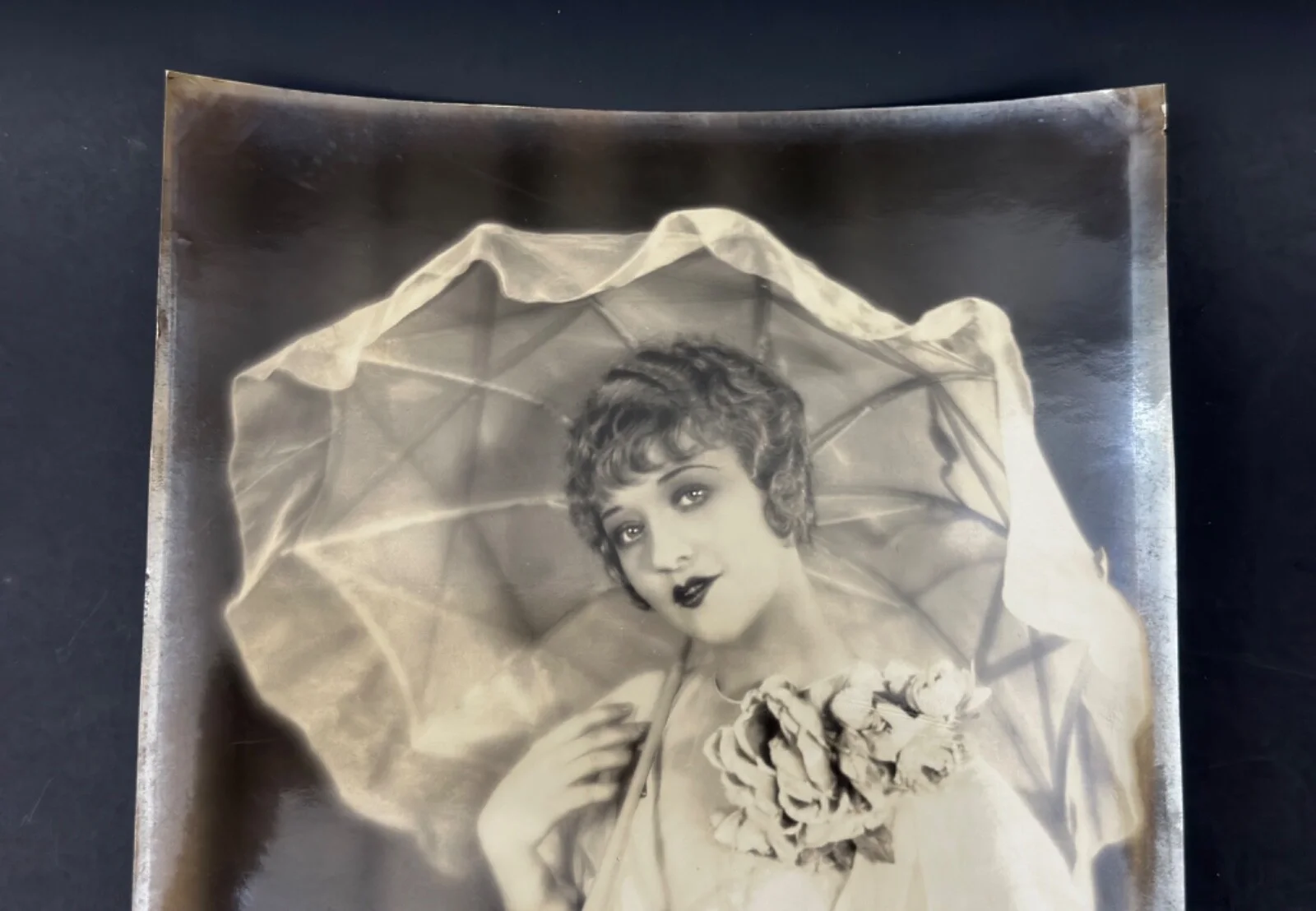 Historic Silent Film Star Betty Compson, Hand Autographed Black & White Photo, изображение 3