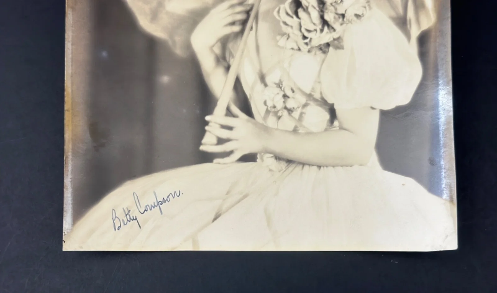 Historic Silent Film Star Betty Compson, Hand Autographed Black & White Photo, изображение 5