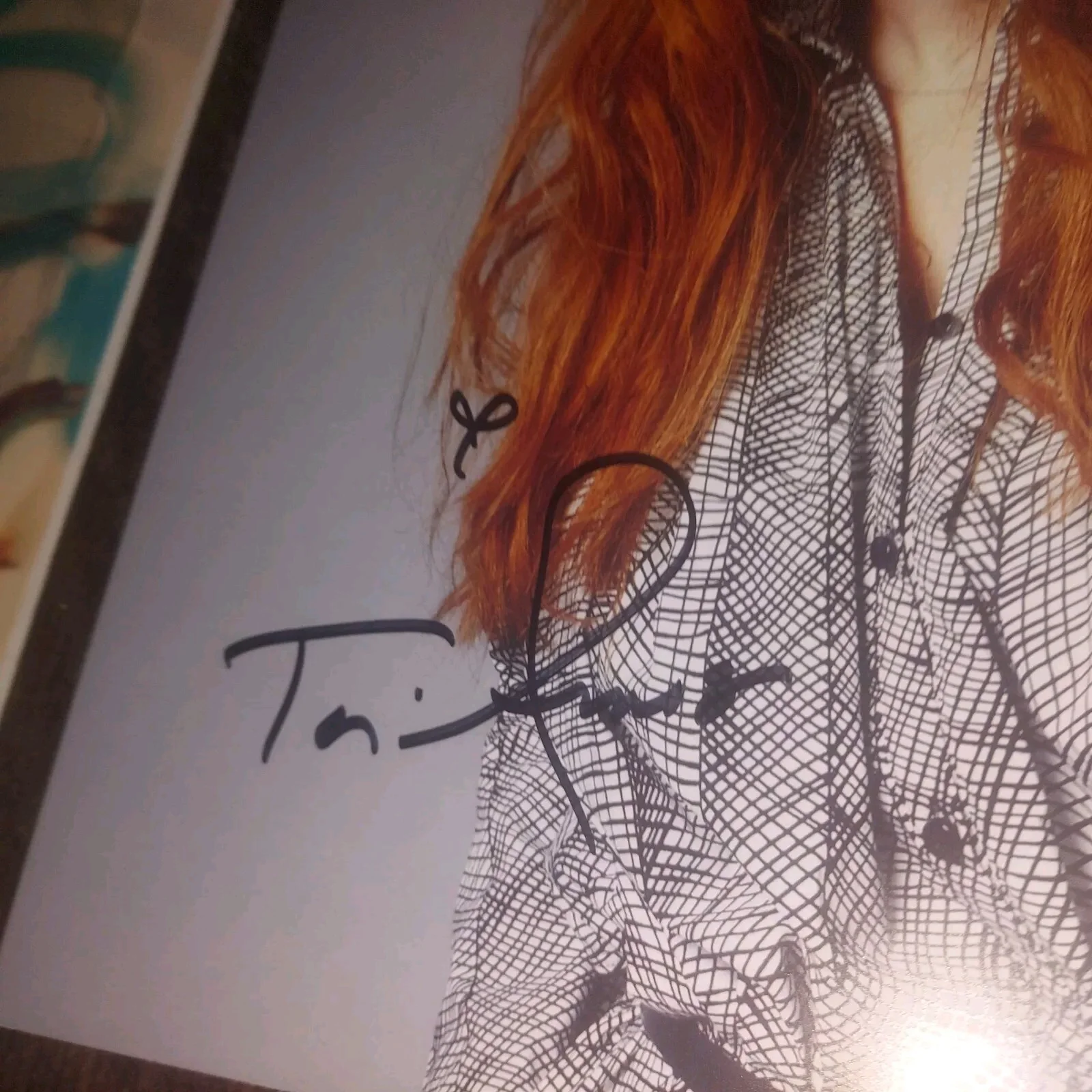 TORI AMOS Autograped Signed LP Vinyl Record L@@K A Lot More Lifetime Collections, изображение 4