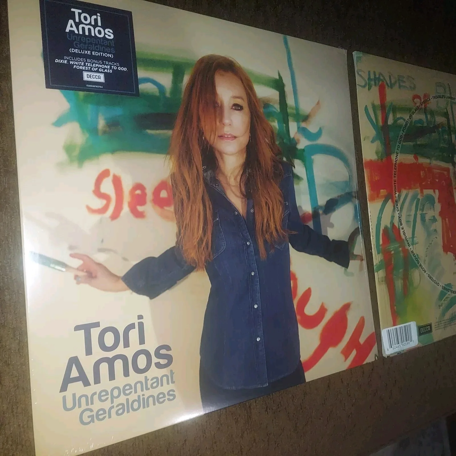 TORI AMOS Autograped Signed LP Vinyl Record L@@K A Lot More Lifetime Collections, изображение 5