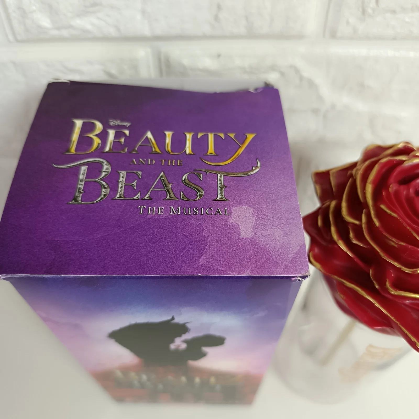 Disney Beauty And The Beast The Musical Rare Press Kit Drink Bottle New With Box, изображение 3
