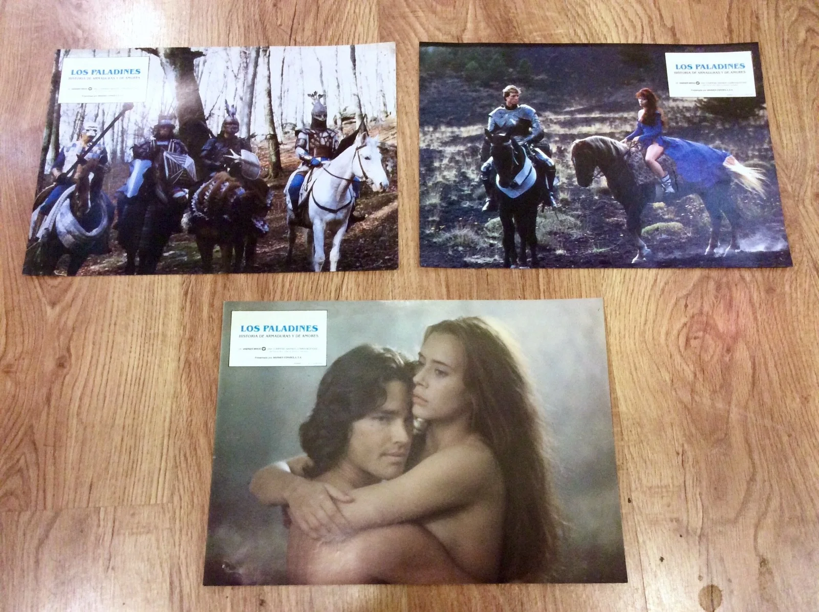 HEARTS AND ARMOUR Original Movie Lobby Card Set Photo RICK EDWARDS TANYA ROBERTS, изображение 2