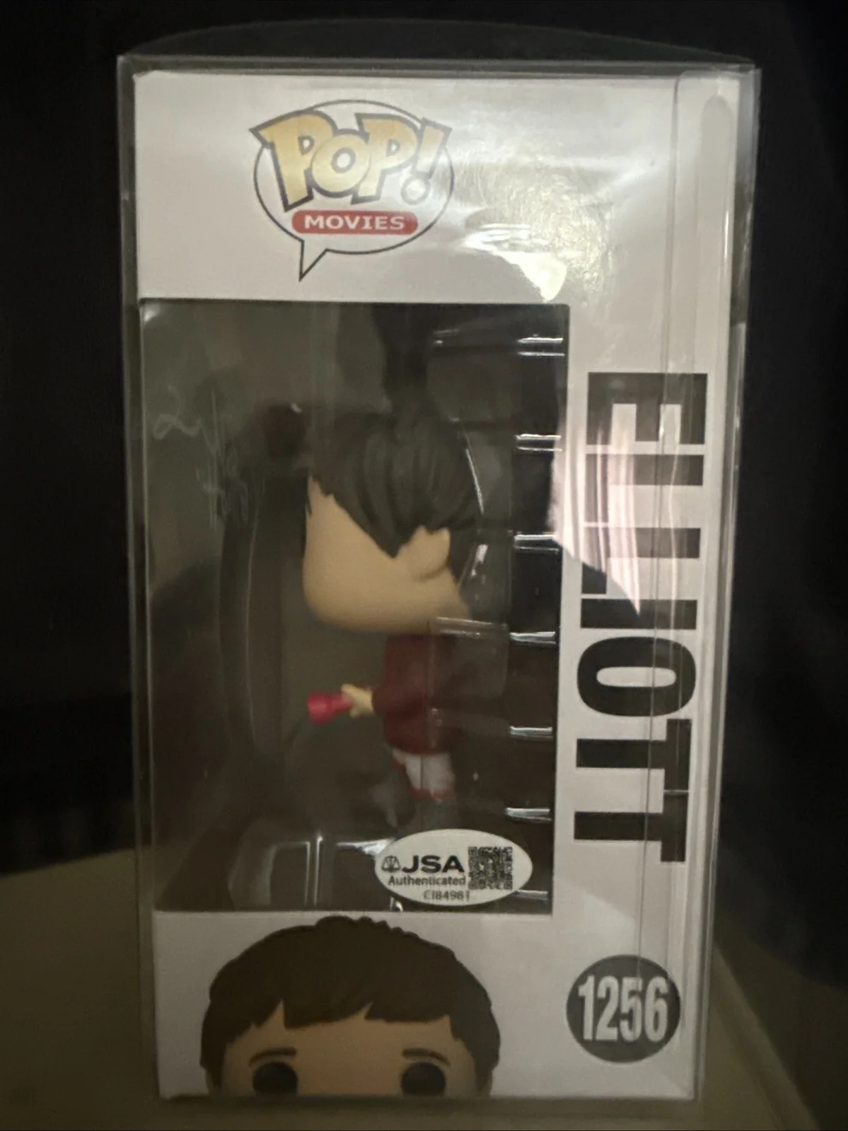 Henry Thomas — E.T Henry Thomas autographed signed inscribed Funko Pop #1256 JSA COA Elliot, image 2