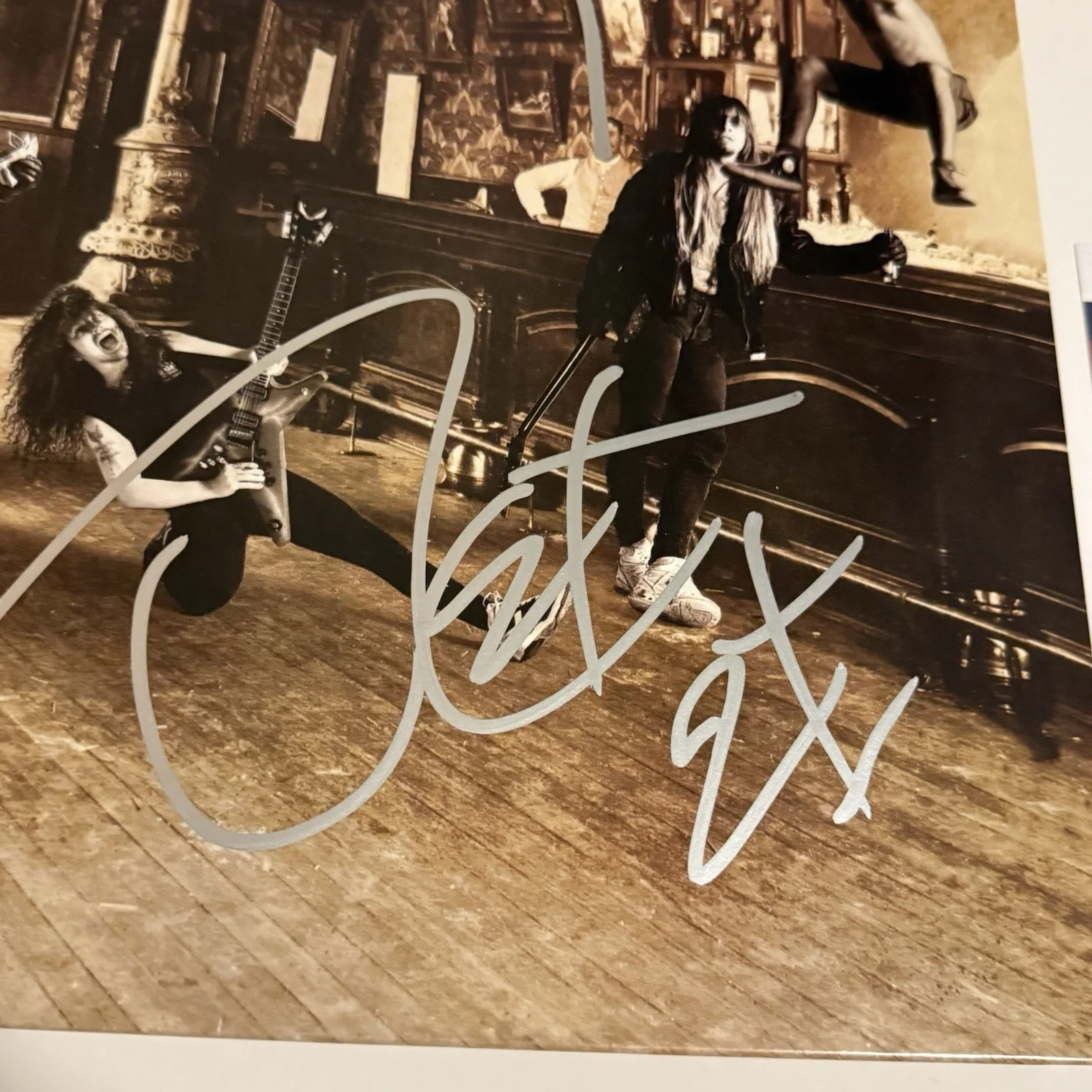 PANTERA SIGNED COWBOYS FROM HELL VINYL RECORD PHIL ANSELMO REX BROWN JSA COA, image 3