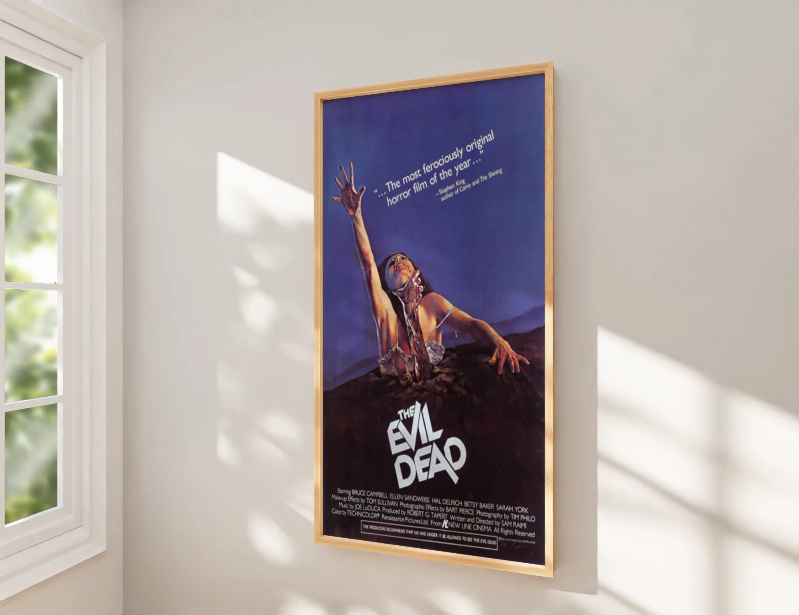 The Evil Dead - 1981 Supernatural Horror Restored 27.2" x 41" US One Sheet, image 2