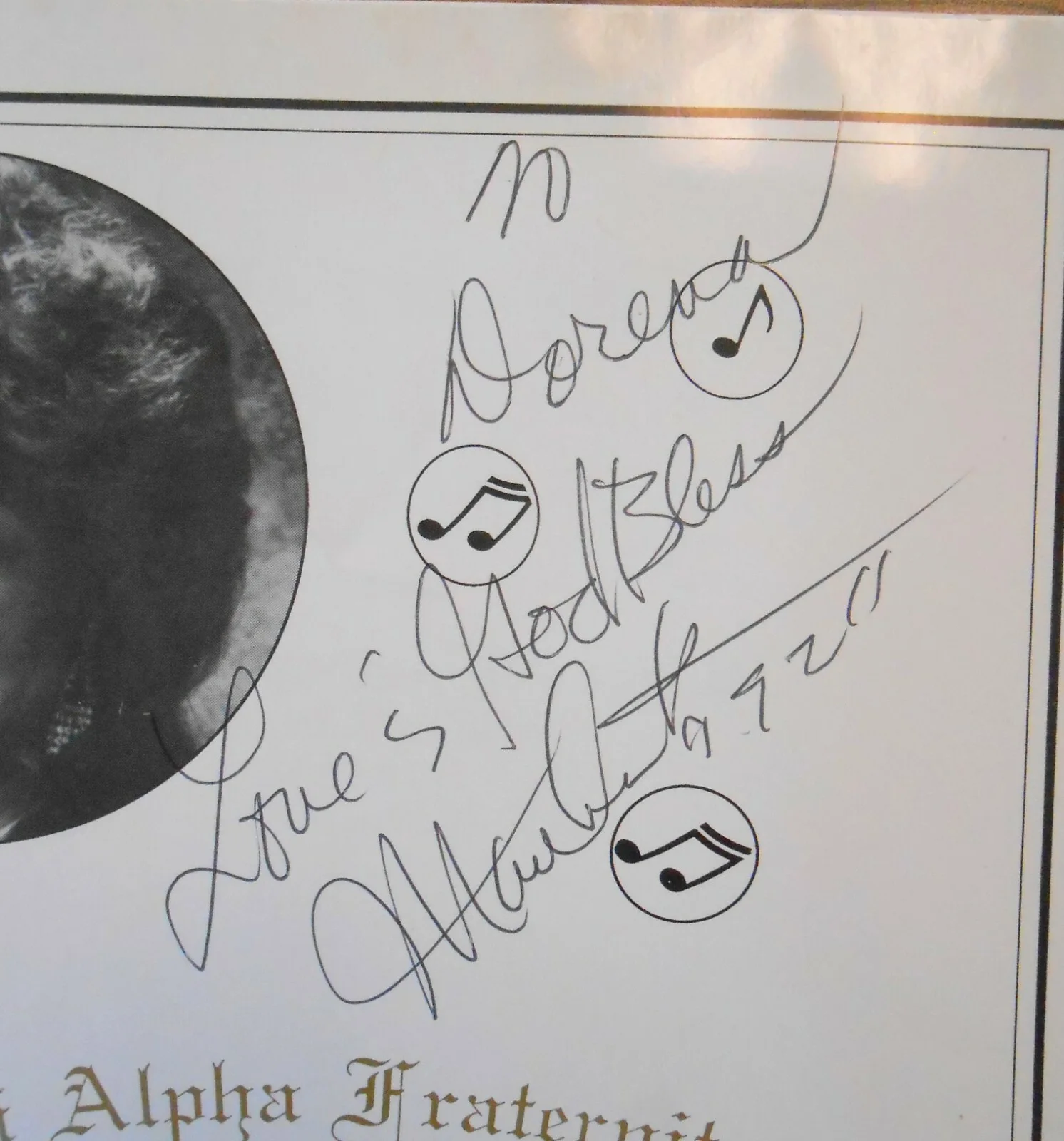 Martha & the Vandellas Signed Program Martha Reeves Annette & Rosalind Vandella, изображение 2