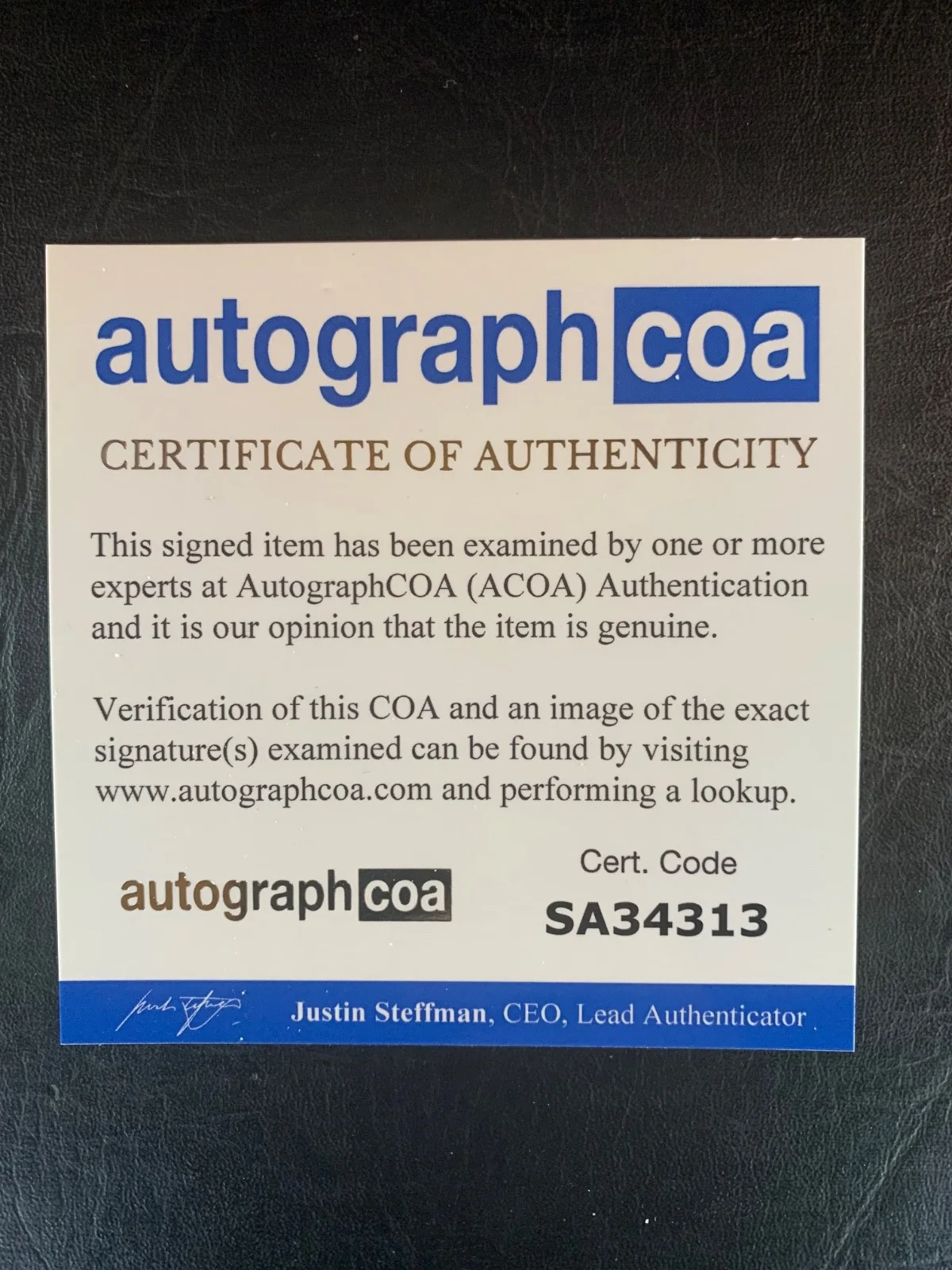 Nicholas Cage — Nicholas Cage 'Big Daddy' Autographed 8"x10" Kick Ass movie photo - COA, изображение 5