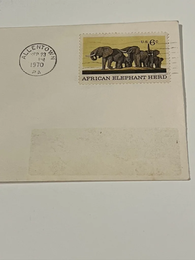 Ed Sullivan Hand Signed Vintage First Day Cover, image 3