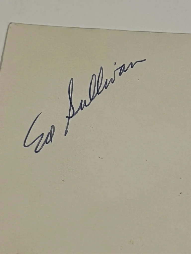 Ed Sullivan Hand Signed Vintage First Day Cover, image 4