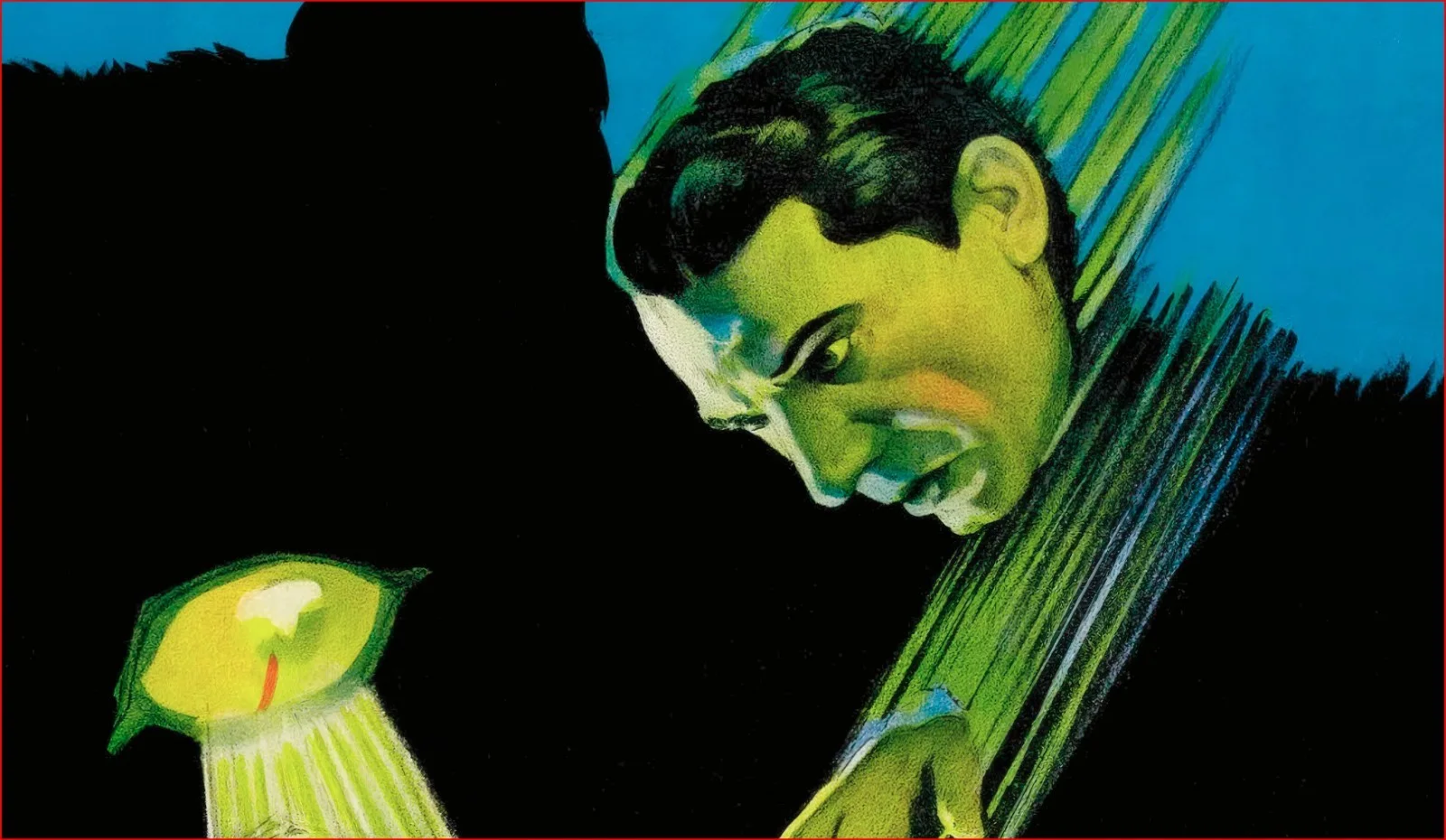 The Black Cat - 1934 Karloff Lugosi Horror Restored 27.2" x 41" US One Sheet, image 4