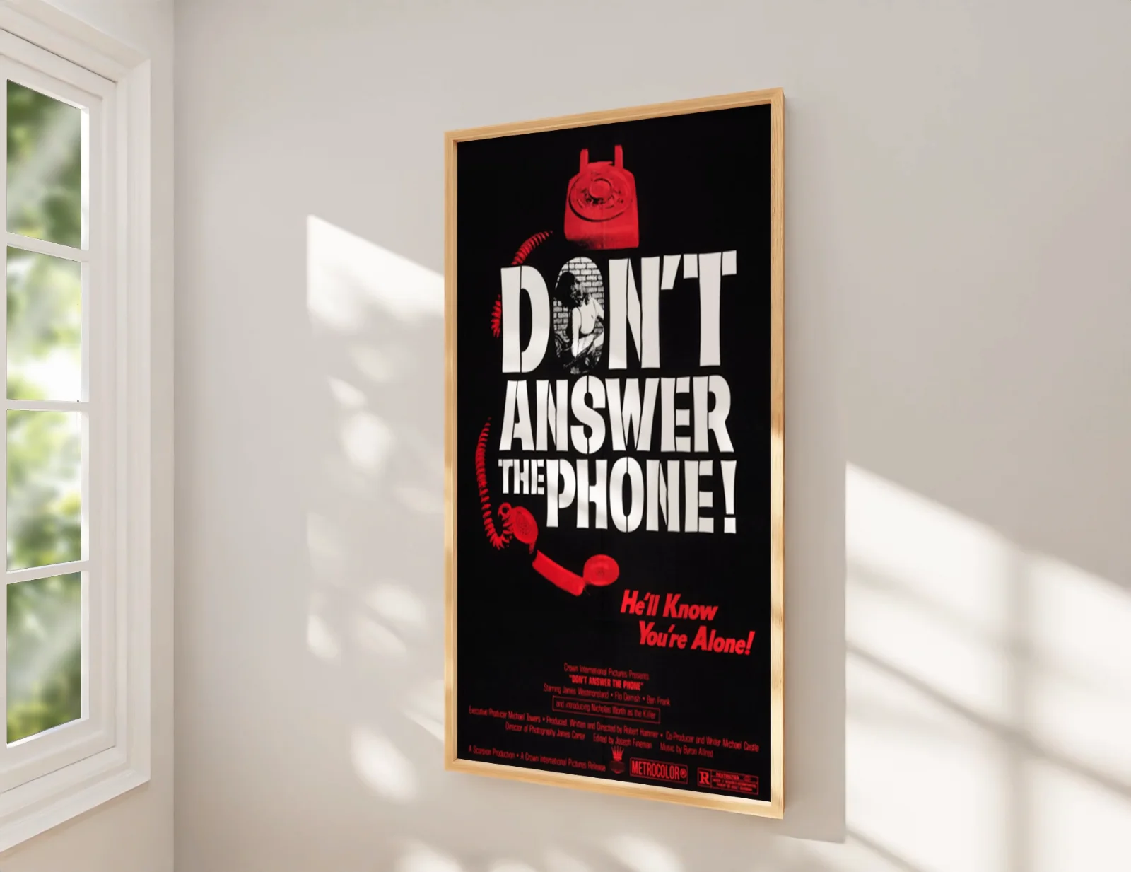 Don't Answer The Phone! - 1980 Horror Restored 27.2" x 41" US One Sheet, изображение 2