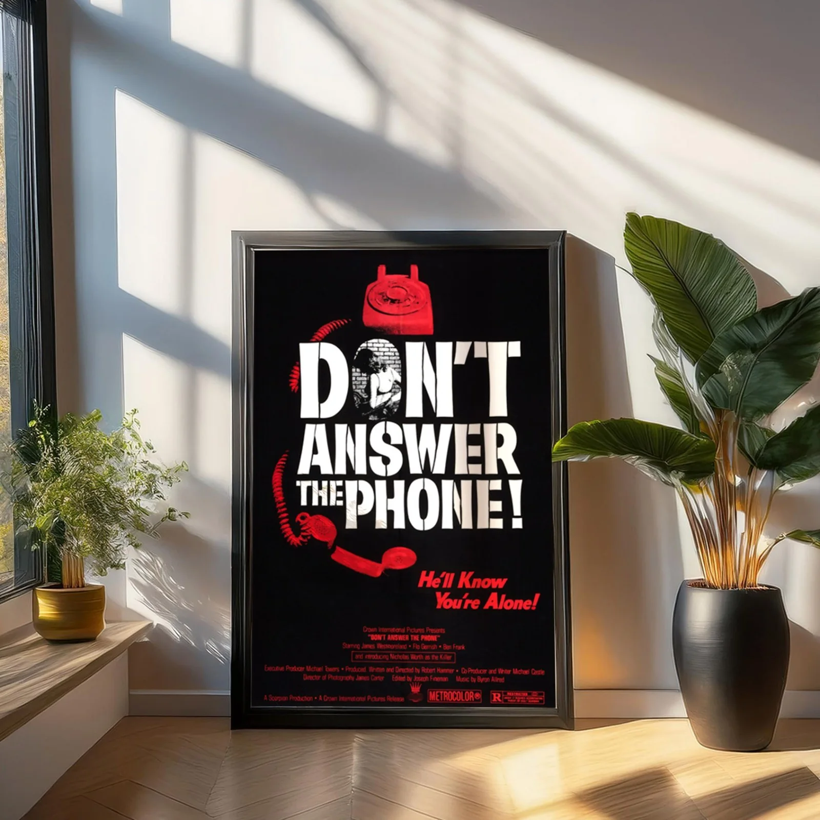 Don't Answer The Phone! - 1980 Horror Restored 27.2" x 41" US One Sheet, изображение 3