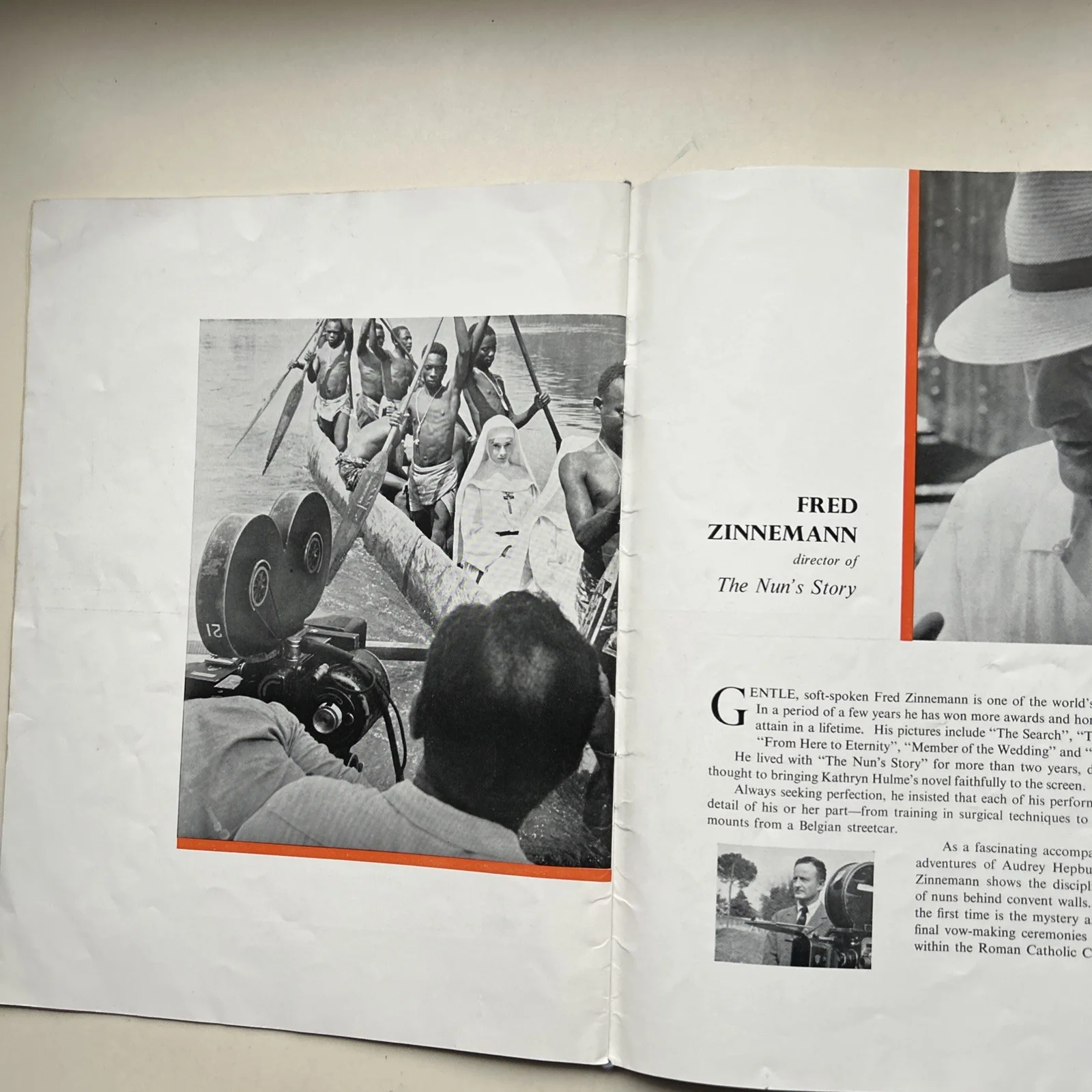 The Nun's Story Souvenir Programme 1959 Film Press Release Audrey Hepburn, изображение 5