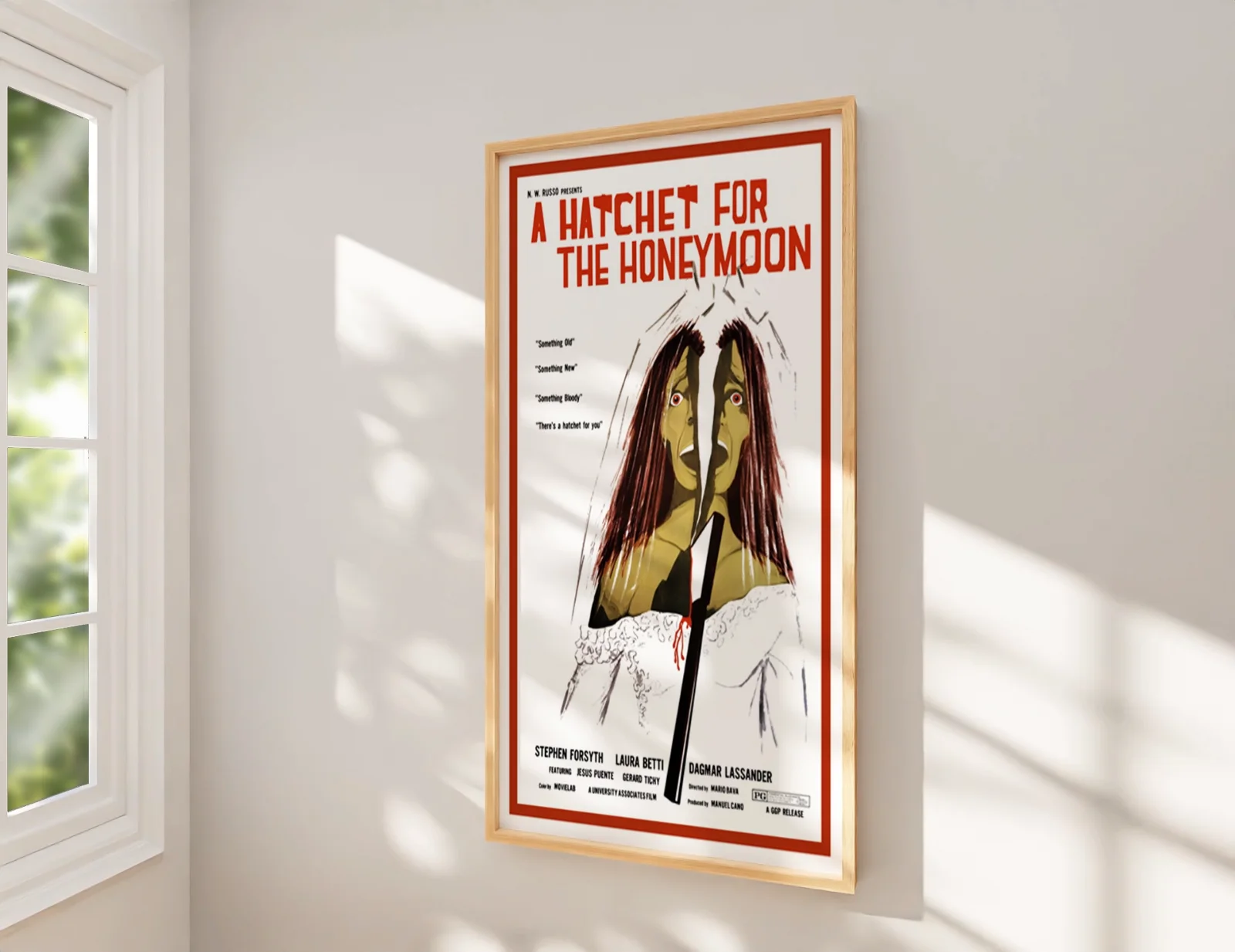 A Hatchet For The Honeymoon - 1970 Giallo Restored 27.2" x 41" US One Sheet, изображение 2