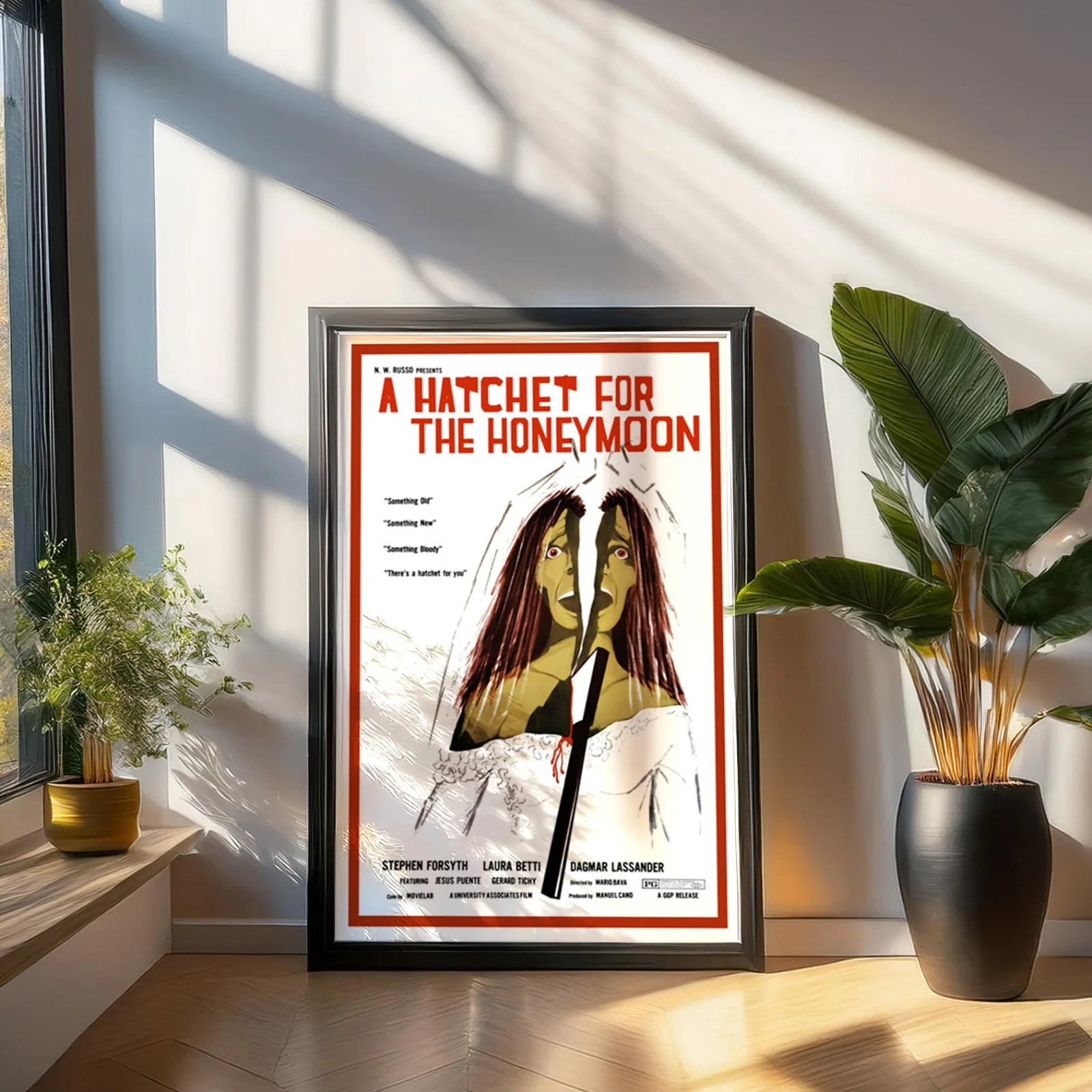 A Hatchet For The Honeymoon - 1970 Giallo Restored 27.2" x 41" US One Sheet, изображение 3