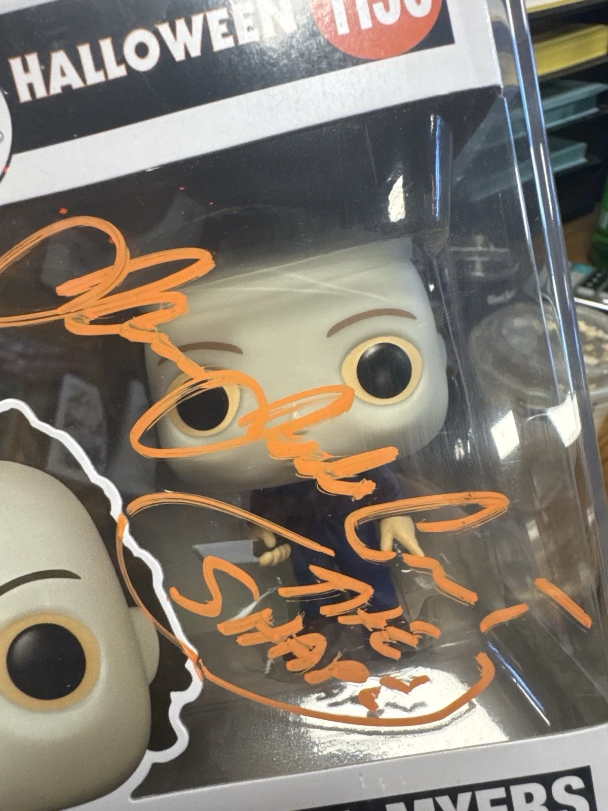 unko Pop Michael Myers #1156 Signed Nick Castle JSA COA Halloween Auto Inscribed, image 5