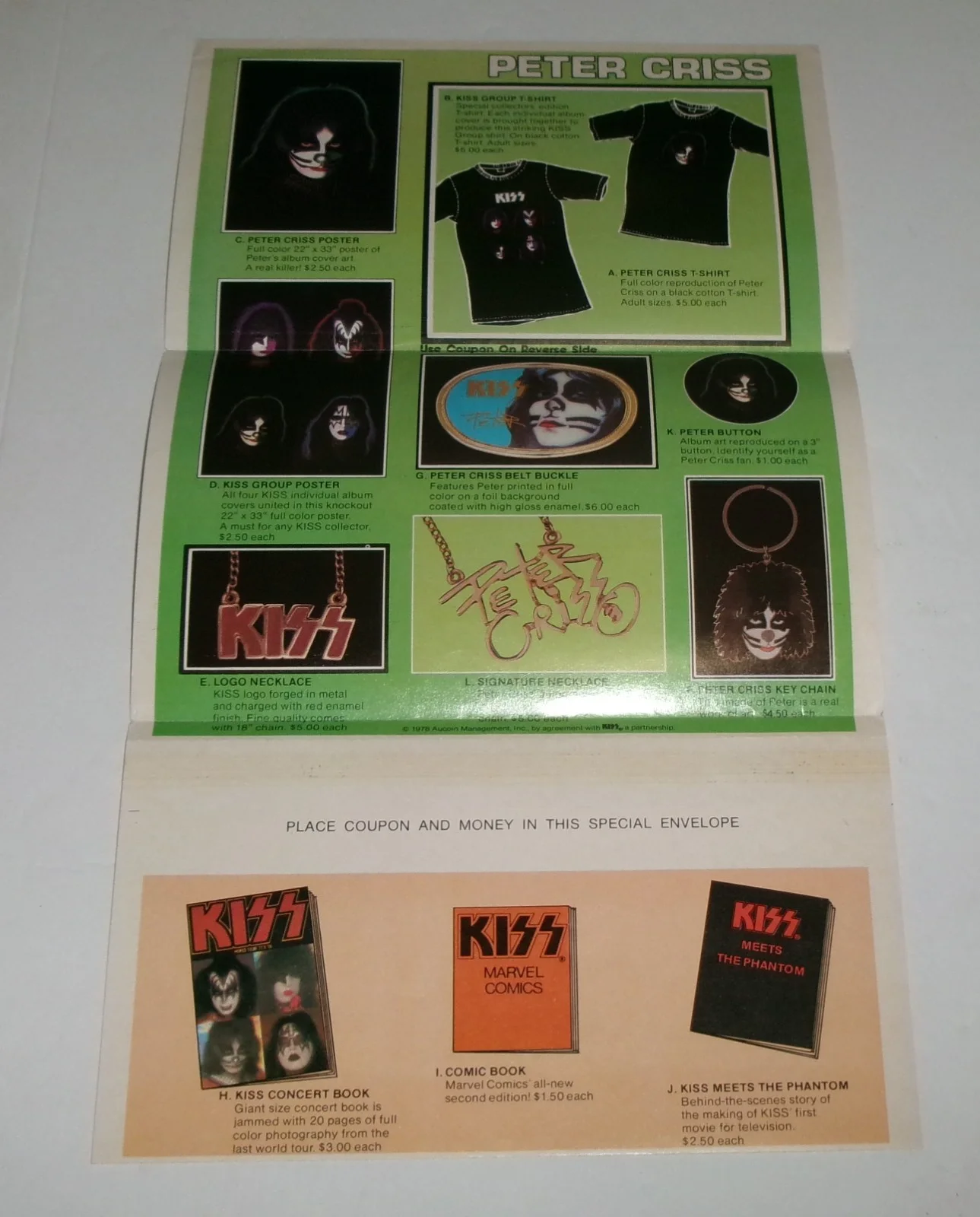 Peter Criss Solo 1978 Album LP SIGNED JSA CERT COMPLETE With Poster & Inserts, image 4