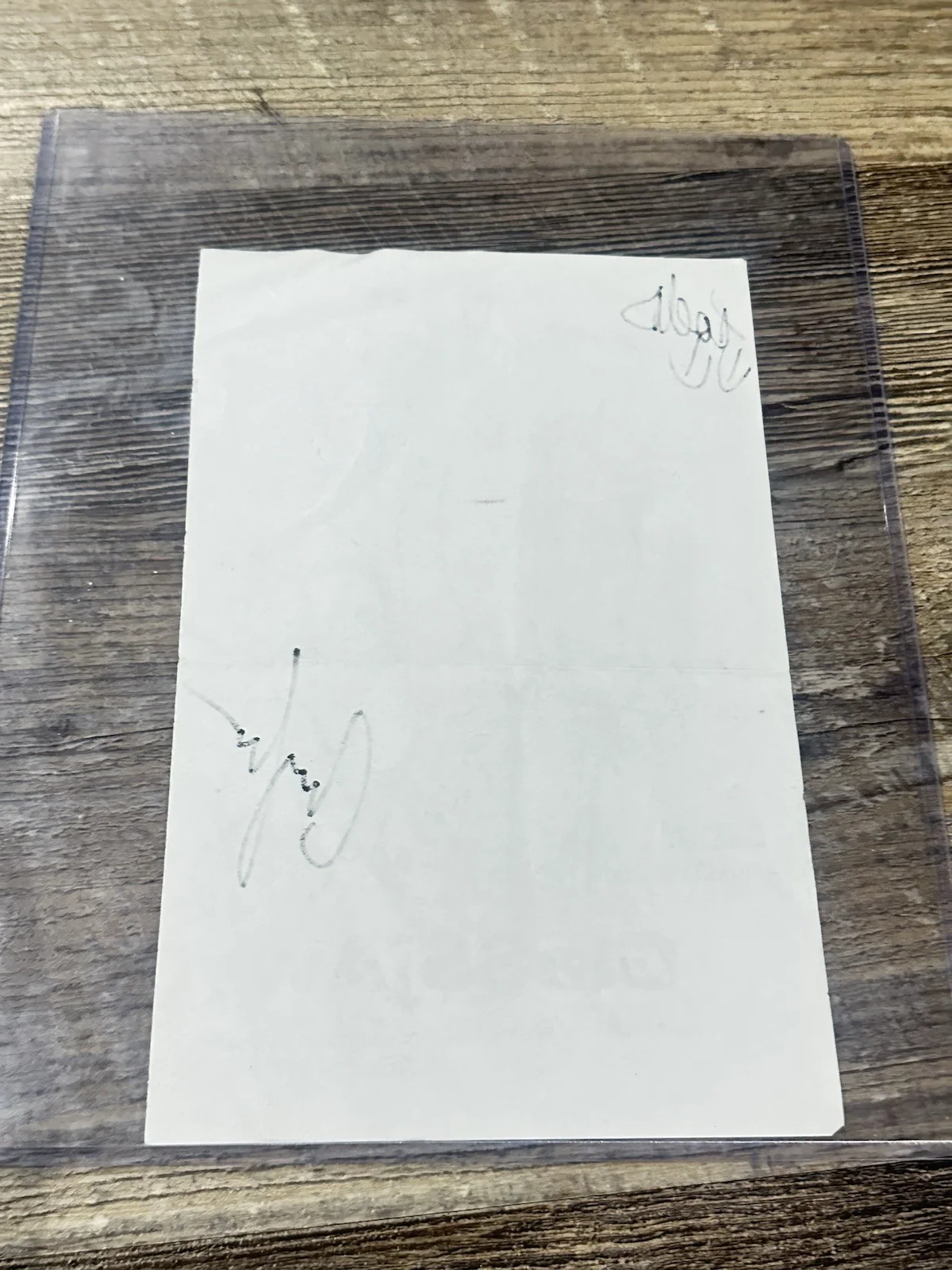 GLASSJAW - Promo Flyer SIGNED AUTOGRAPHED by 2 - Larry Gorman - Todd Weinstock, image 4