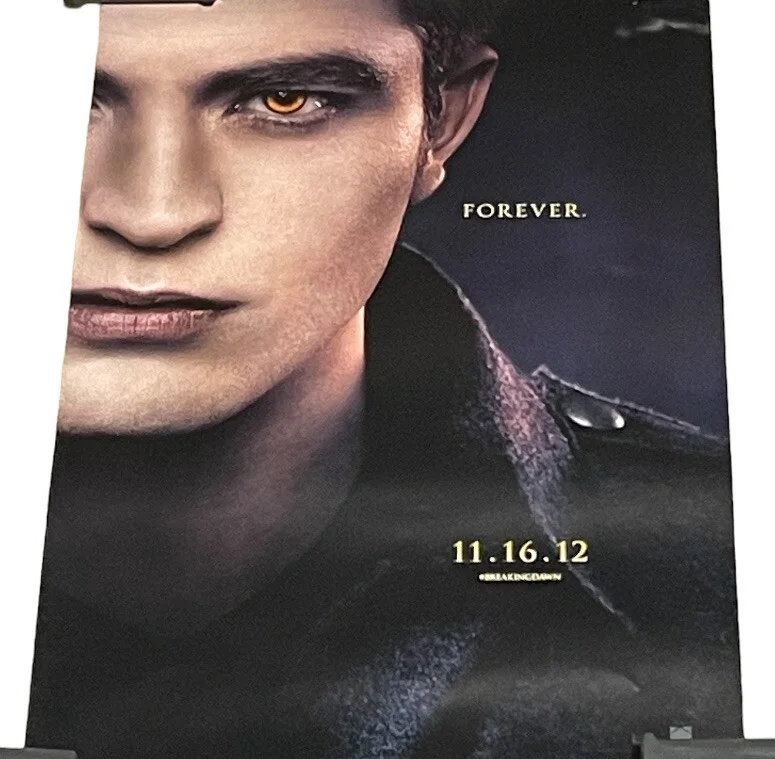 Twilight Breaking Dawn Posters SDCC 2012 Lot Of 2 Size 11x17 Each, изображение 2