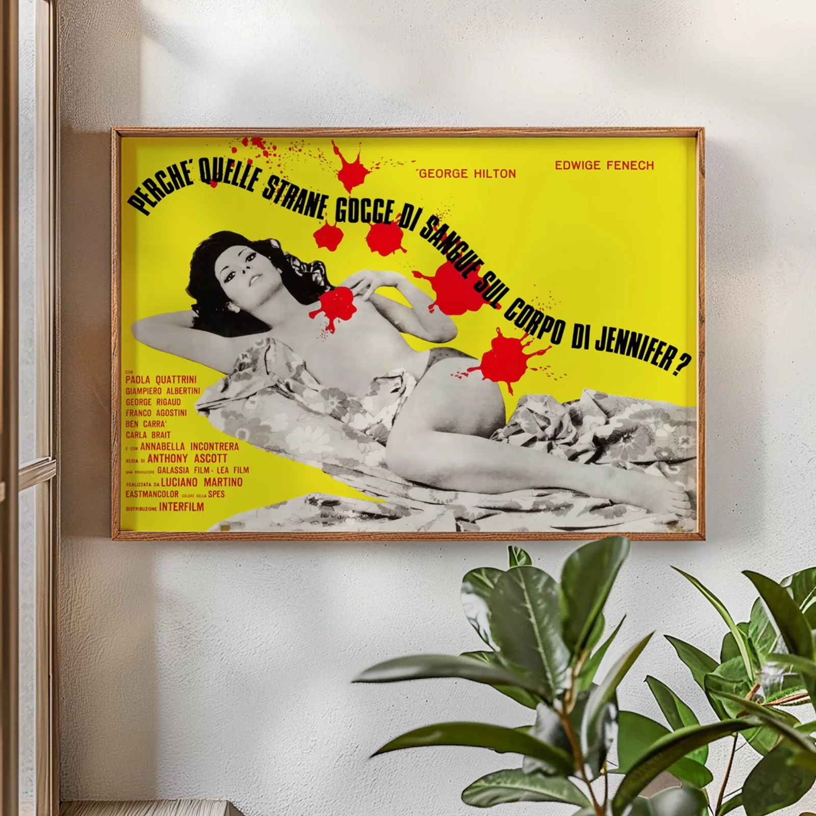 Perché Quelle Strane Gocce Di Sangue Sul Corpo Di Jennifer 1972 Film Soggettone, изображение 2