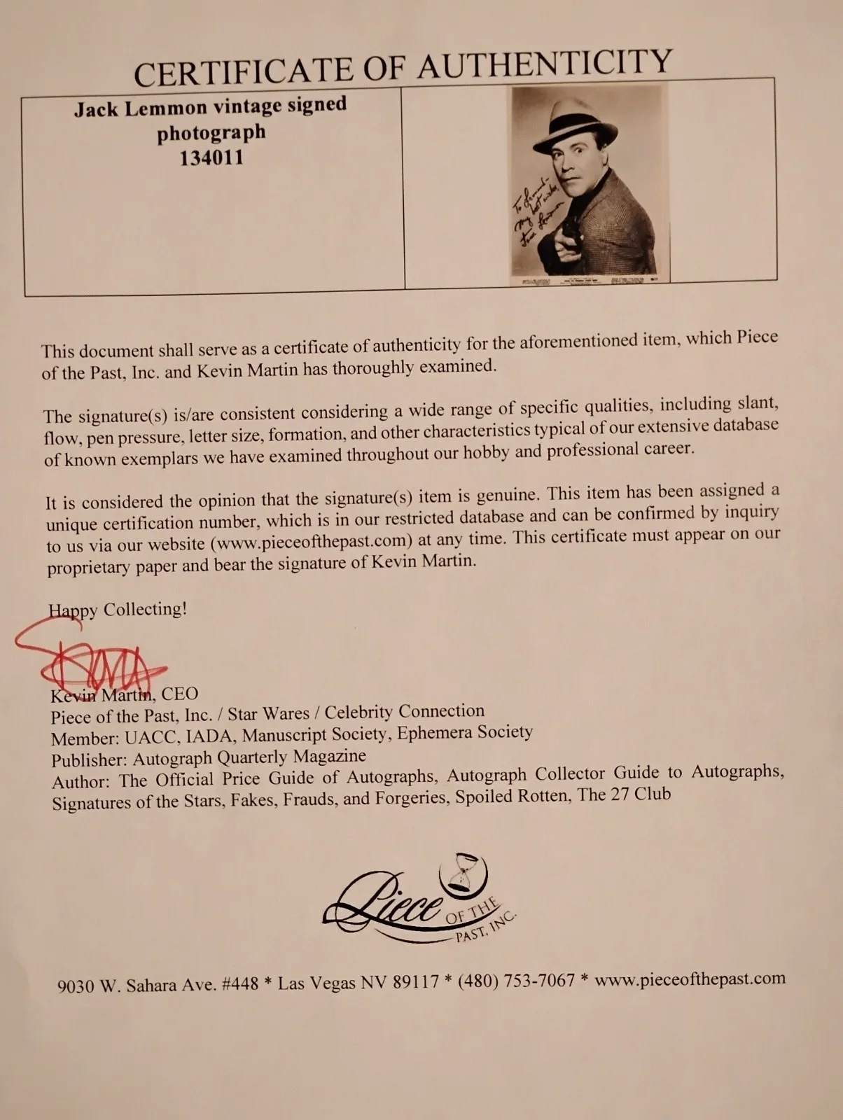 Jack Lemmon — Vintage Jack Lemmon Autograph Movie Still Photo "How to Murder Your Wife" W/COA, изображение 2