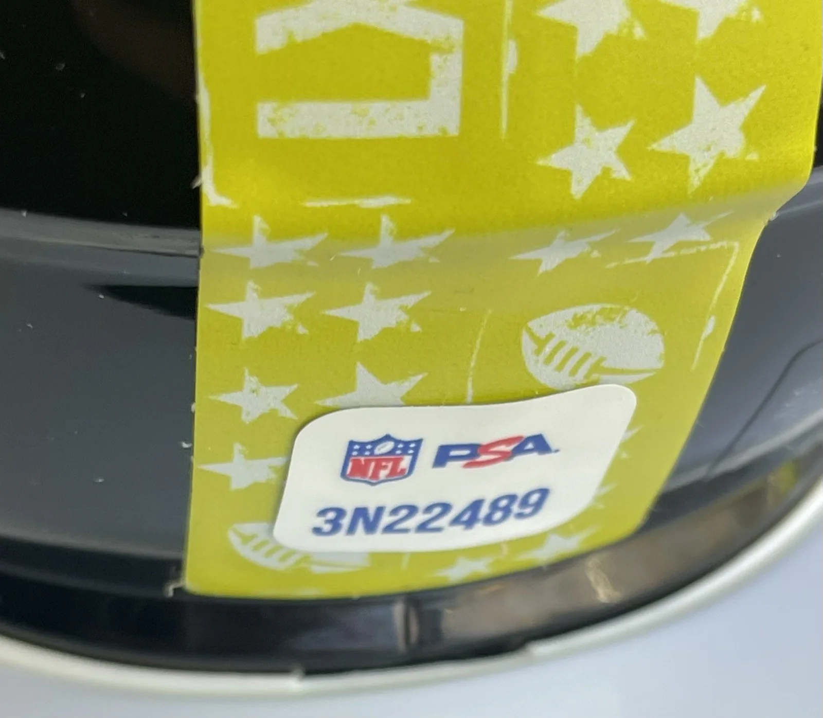 Bad Bunny Signed Autographed Super Bowl 60 LX Mini Helmet Halftime Benito Psa, image 4