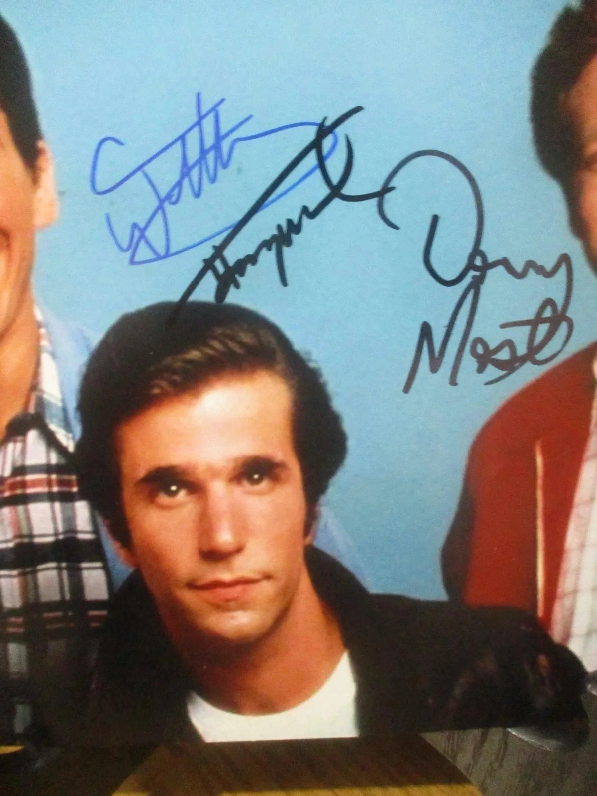 HENRY WINKLER/ANSONWILLIAMS/DONNY MOST — HAPPY DAYS SIGNED/AUTOGRAPHED 8X10 PHOTO HENRY WINKLER (FONZIE) + 2---JSA CERT, изображение 4