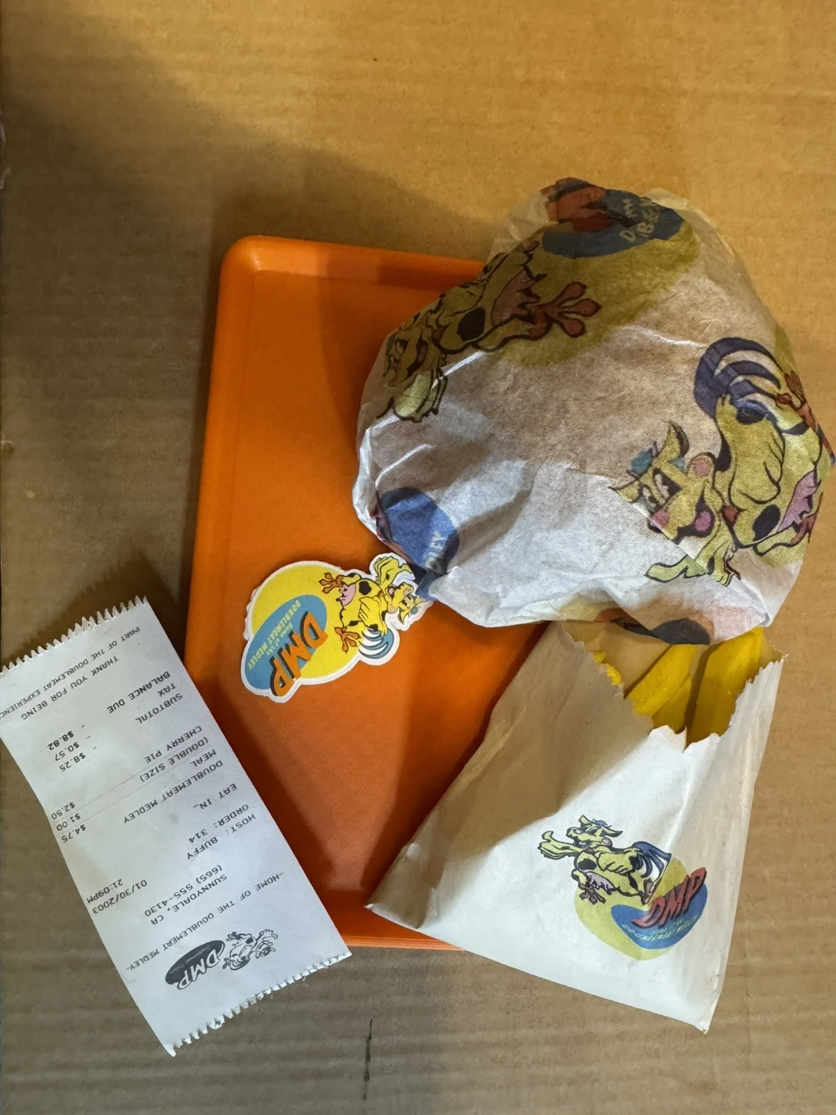 Replica prop - Doublemeat Palace - Doublemeat Medley Meal, image 2