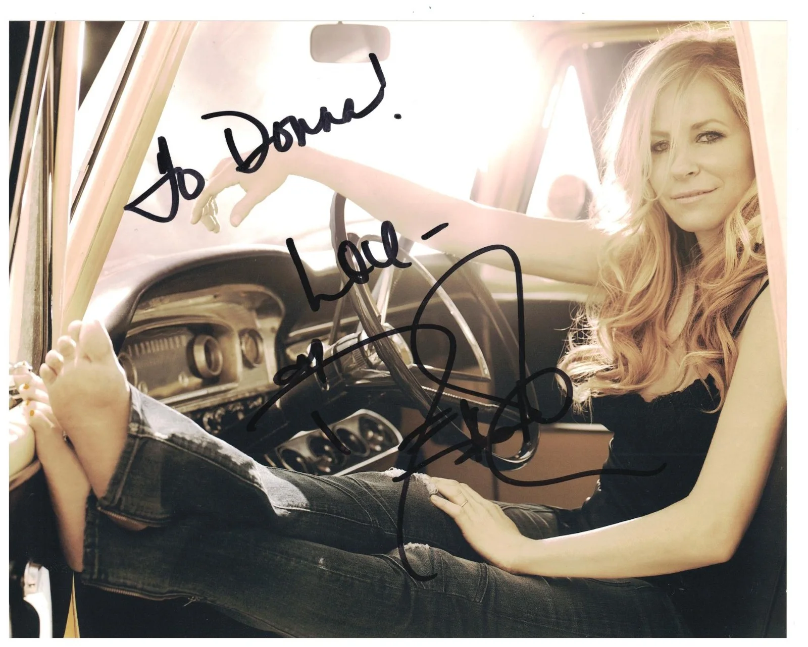 Deana Carter — Deana Carter Signed Autographed 8 x 10 Photo Country Music Singer C