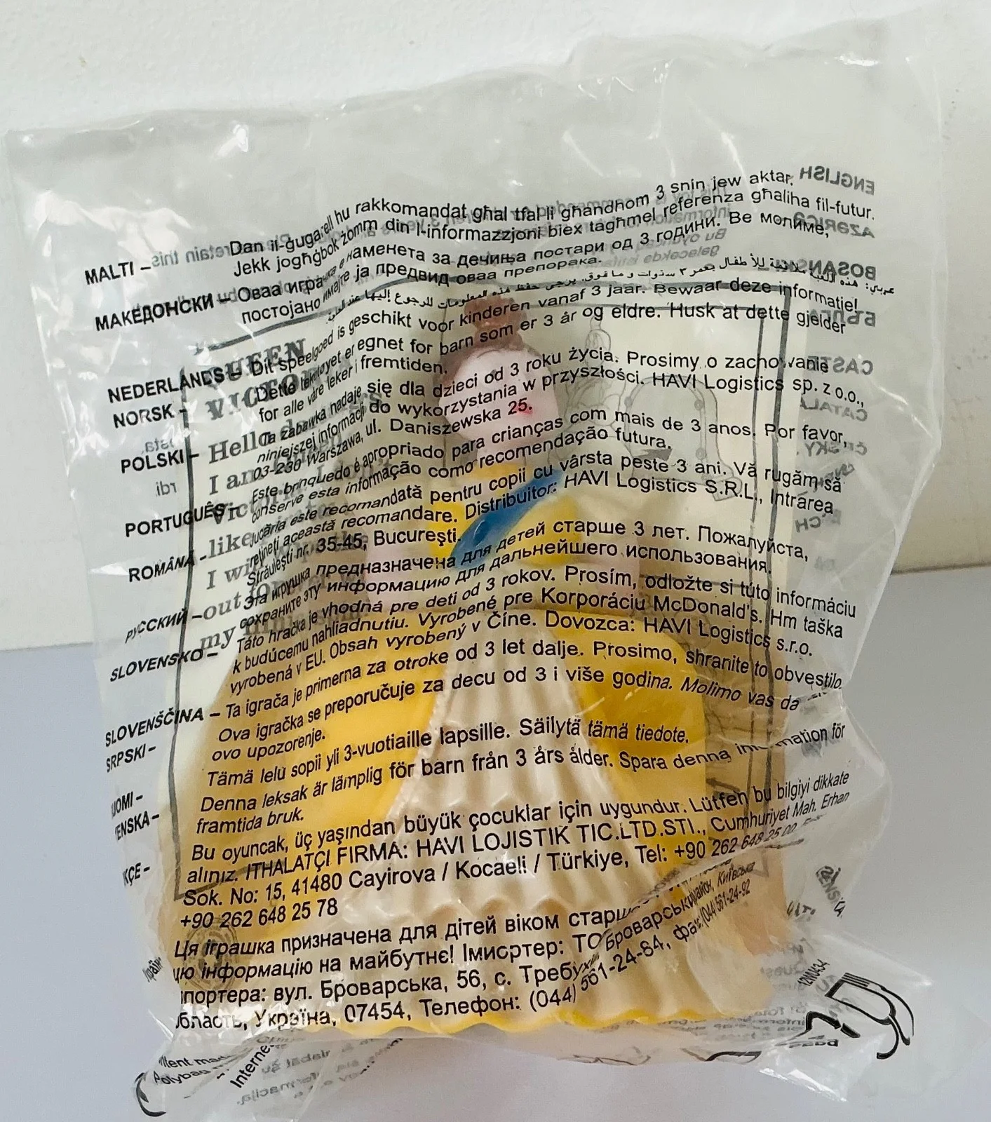 2012 MCDONALDS QUEEN ELIZABETH TOY FIGURE PIRATES IN AN ADVENTURE WITH SCIENTIST, image 2