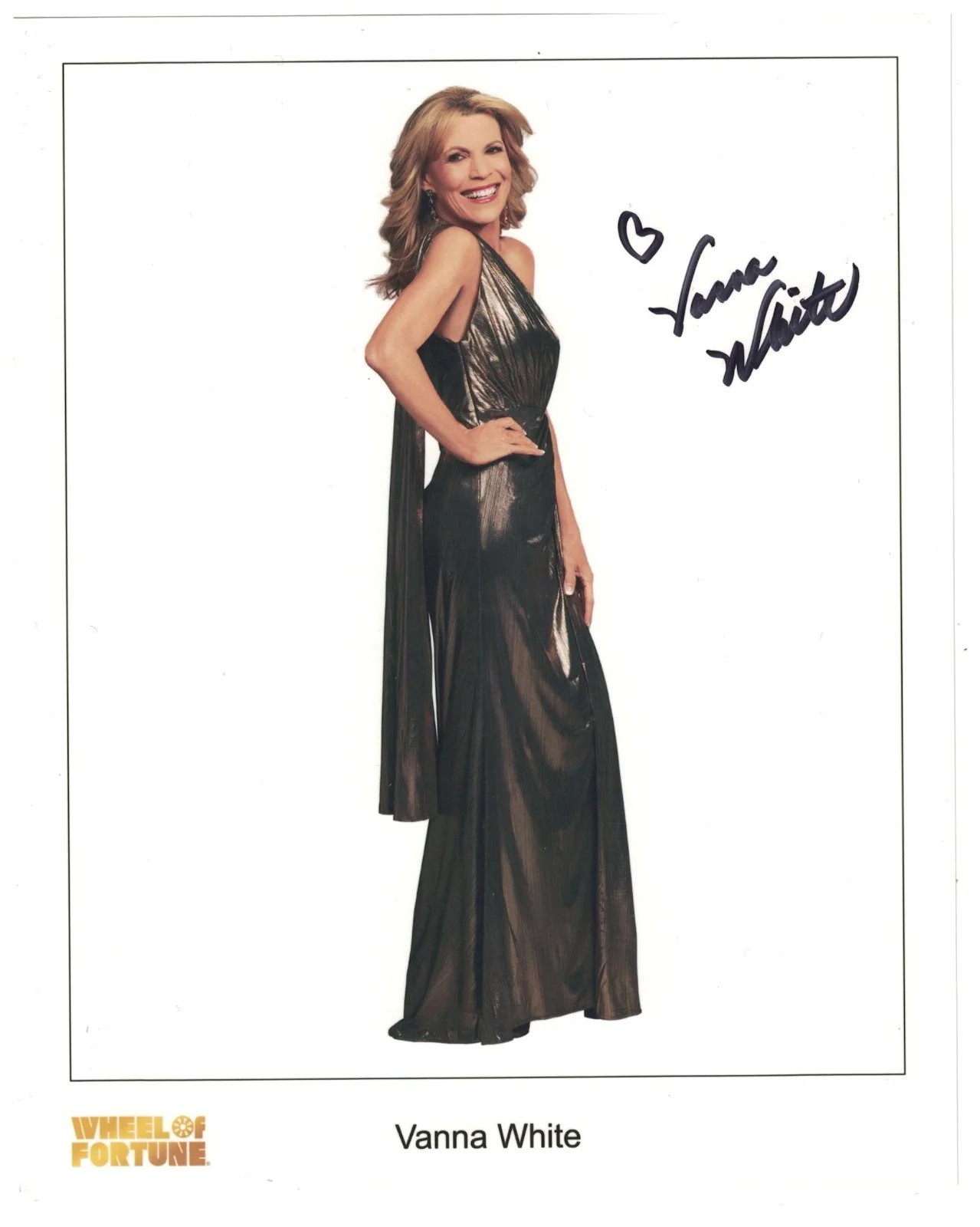 Vanna White — Vanna White Signed Autographed 8x10 Photo Actress Wheel Of Fortune B