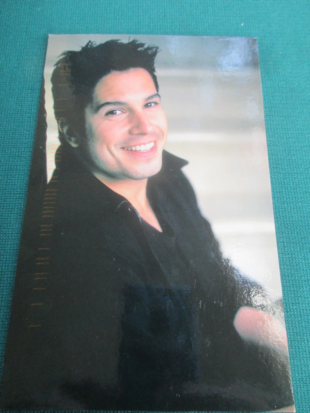 MARCO SANCHEZ AUTOGRAPH FAN POSTCARD -Detective Sandoval -Walker Texas Ranger, image 3