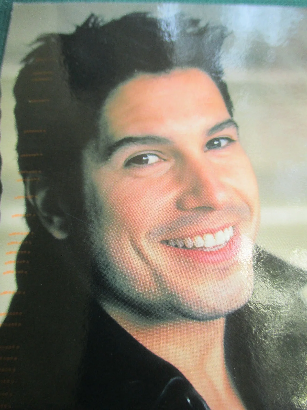 MARCO SANCHEZ AUTOGRAPH FAN POSTCARD -Detective Sandoval -Walker Texas Ranger, image 4