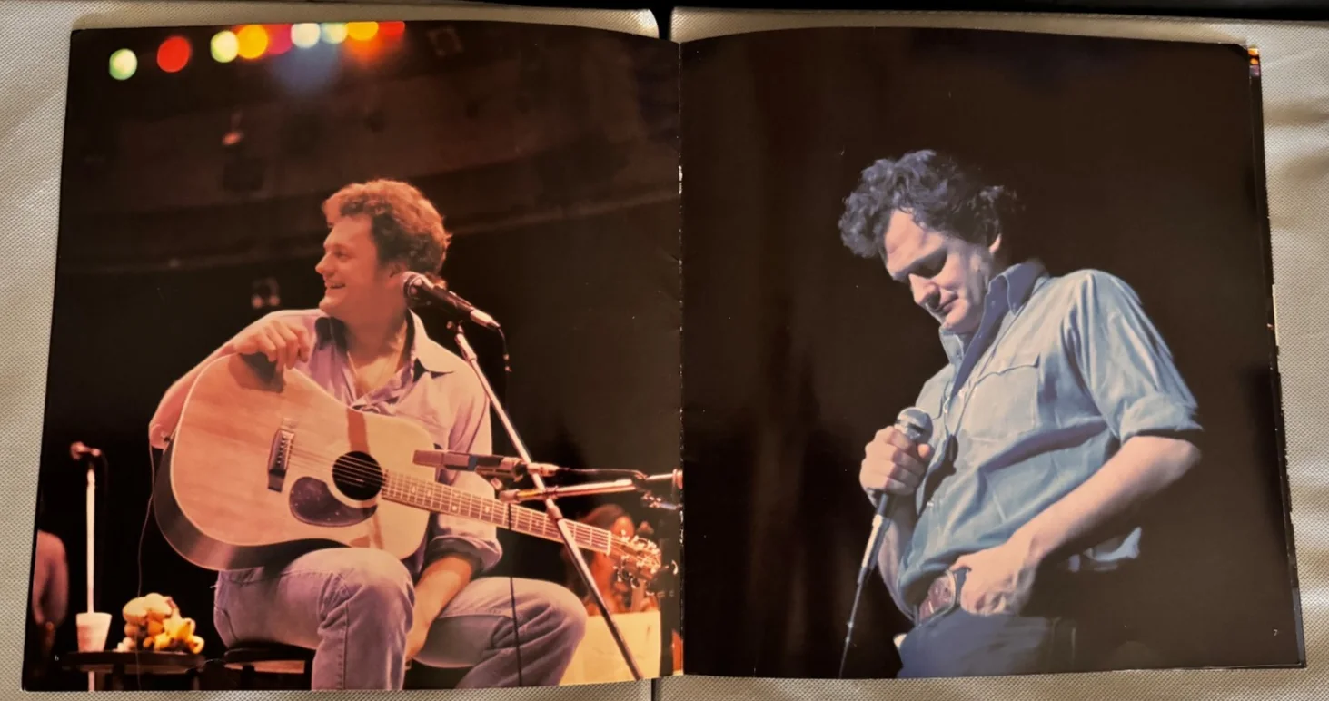 Harry Chapin Signed Autograph 1980 Tour Program, image 5