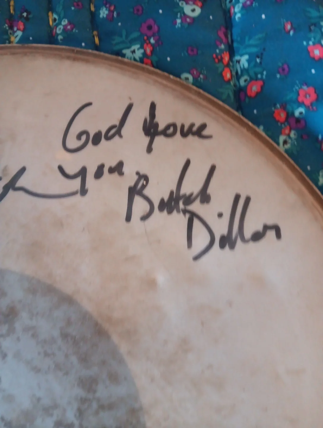 Vintage Whitecross Christian Metal Band Autographed Drumhead All 4 Members, изображение 5