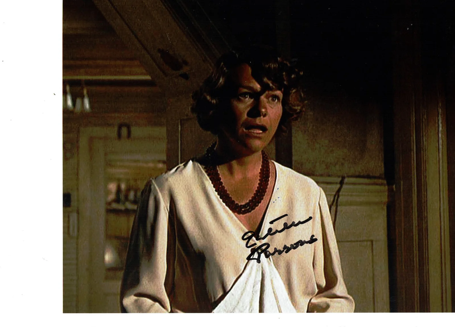 Estelle Parsons — Bonnie & Clyde actress Estelle Parsons autographed 8x10 color photo