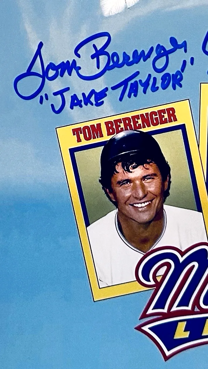 Charlie Sheen, Tom Berenger, Corbin Bernsen — Charlie Sheen, Berenger & Bernsen Signed Major League 11x17 BAS HOLO Autographs, изображение 5