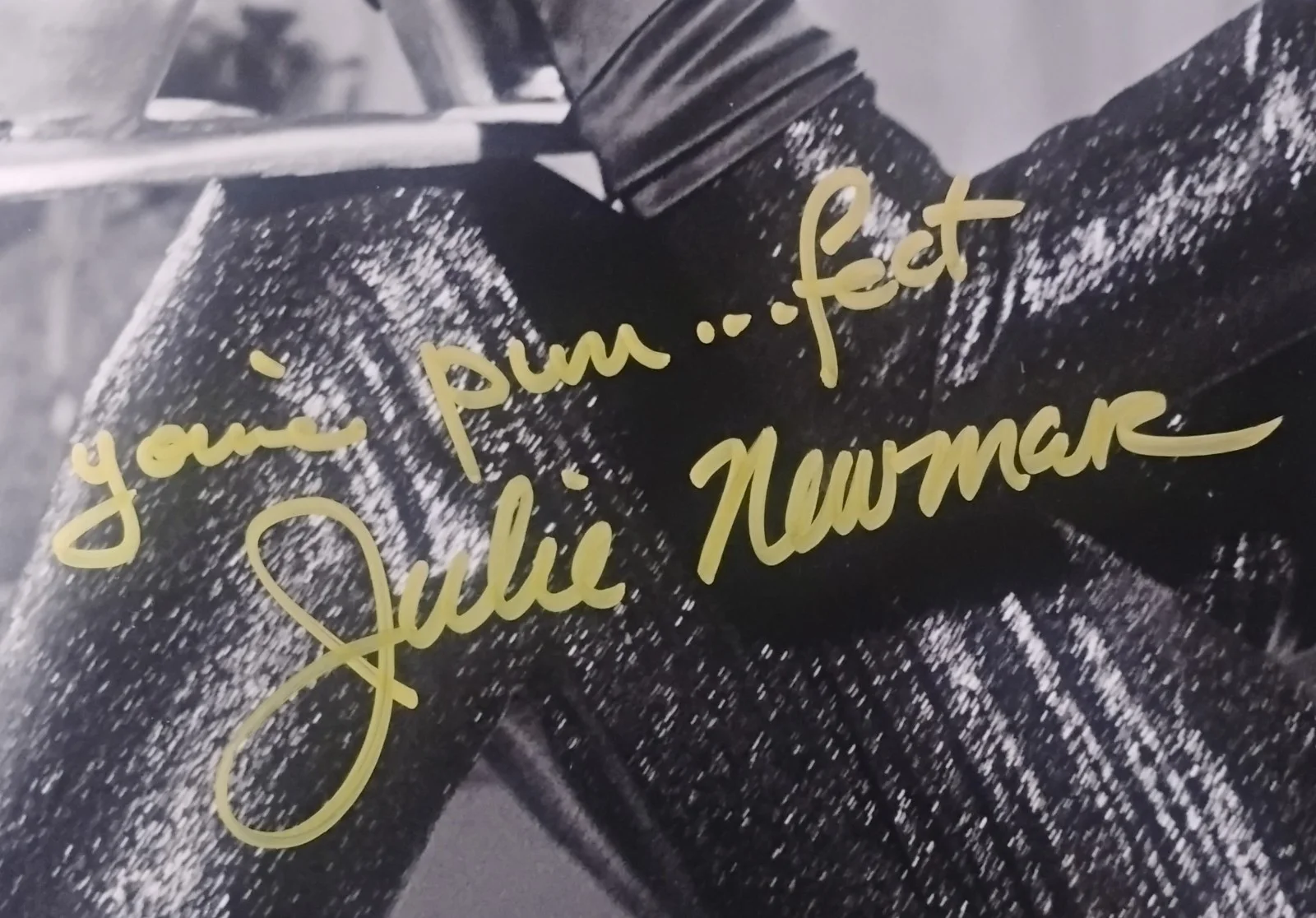 Julie Newmar Hand Signed Autograph 11x14 Photo COA Catwoman NO US TARIFFS, изображение 3