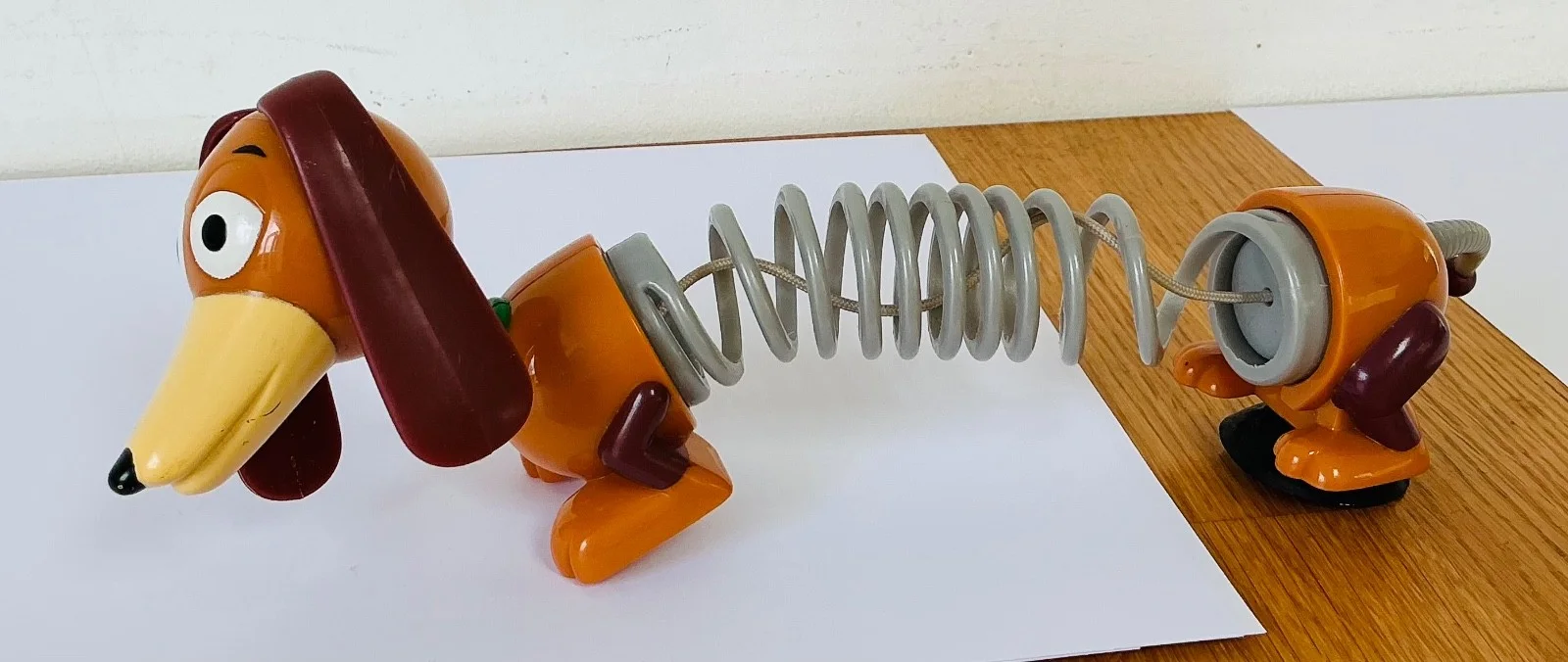 VINTAGE 2000 MCDONALDS DISNEY TOY STORY SLINKY DOG TOY FIGURE RARE COLLECT RETRO, изображение 3