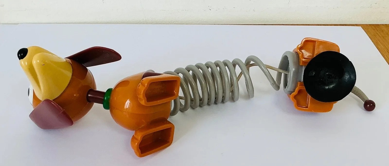 VINTAGE 2000 MCDONALDS DISNEY TOY STORY SLINKY DOG TOY FIGURE RARE COLLECT RETRO, изображение 4