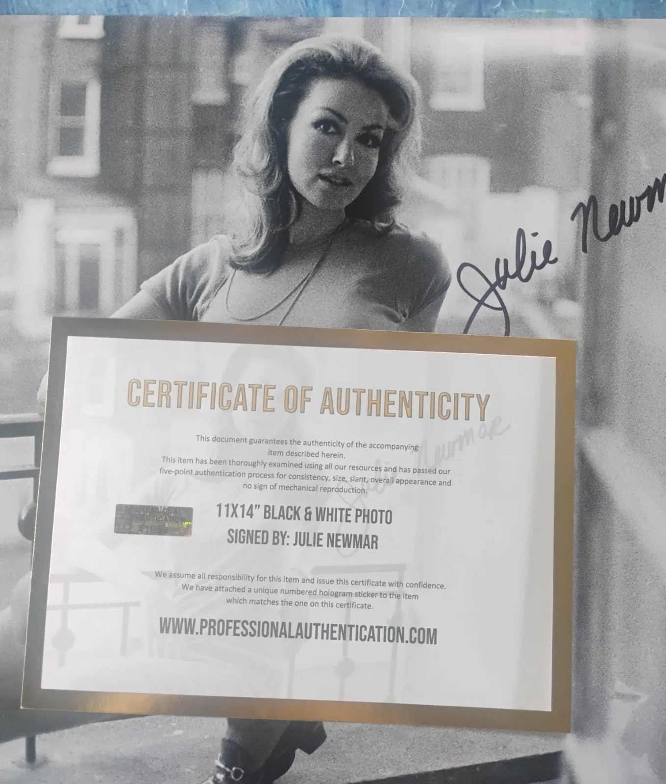 Julie Newmar Hand Signed Autograph 11x14 Photo COA - NO US TARIFFS, image 4