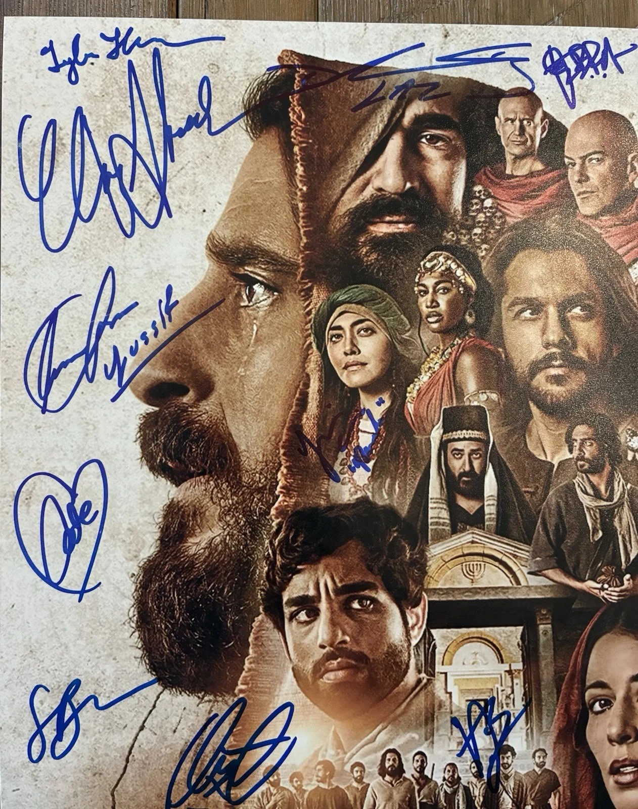 The Chosen Cast Signed 11x14 Photo Signed By 20, image 2